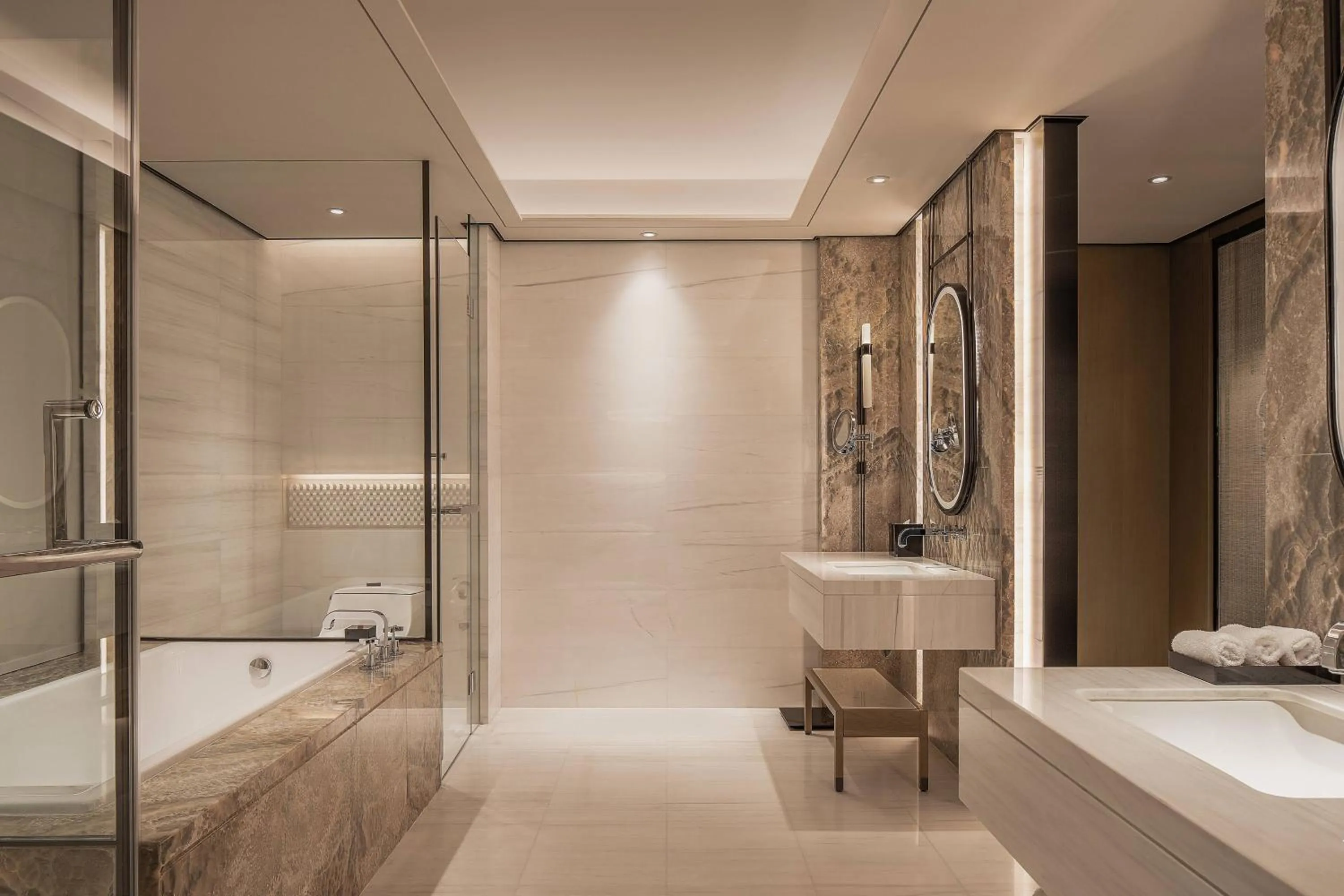 Bathroom in Chengdu Marriott Hotel Financial Centre