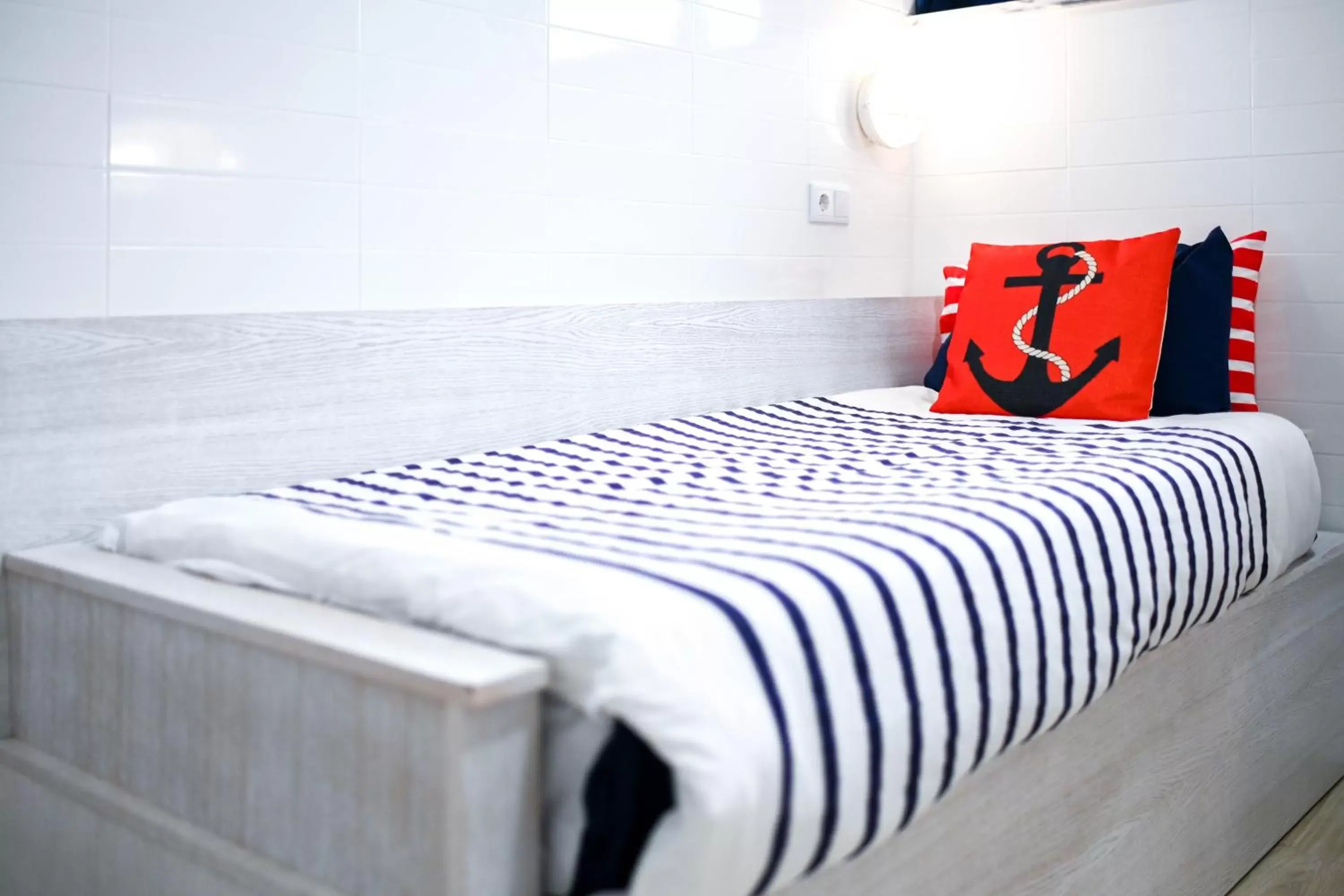 Bed in Ferrel Surf House