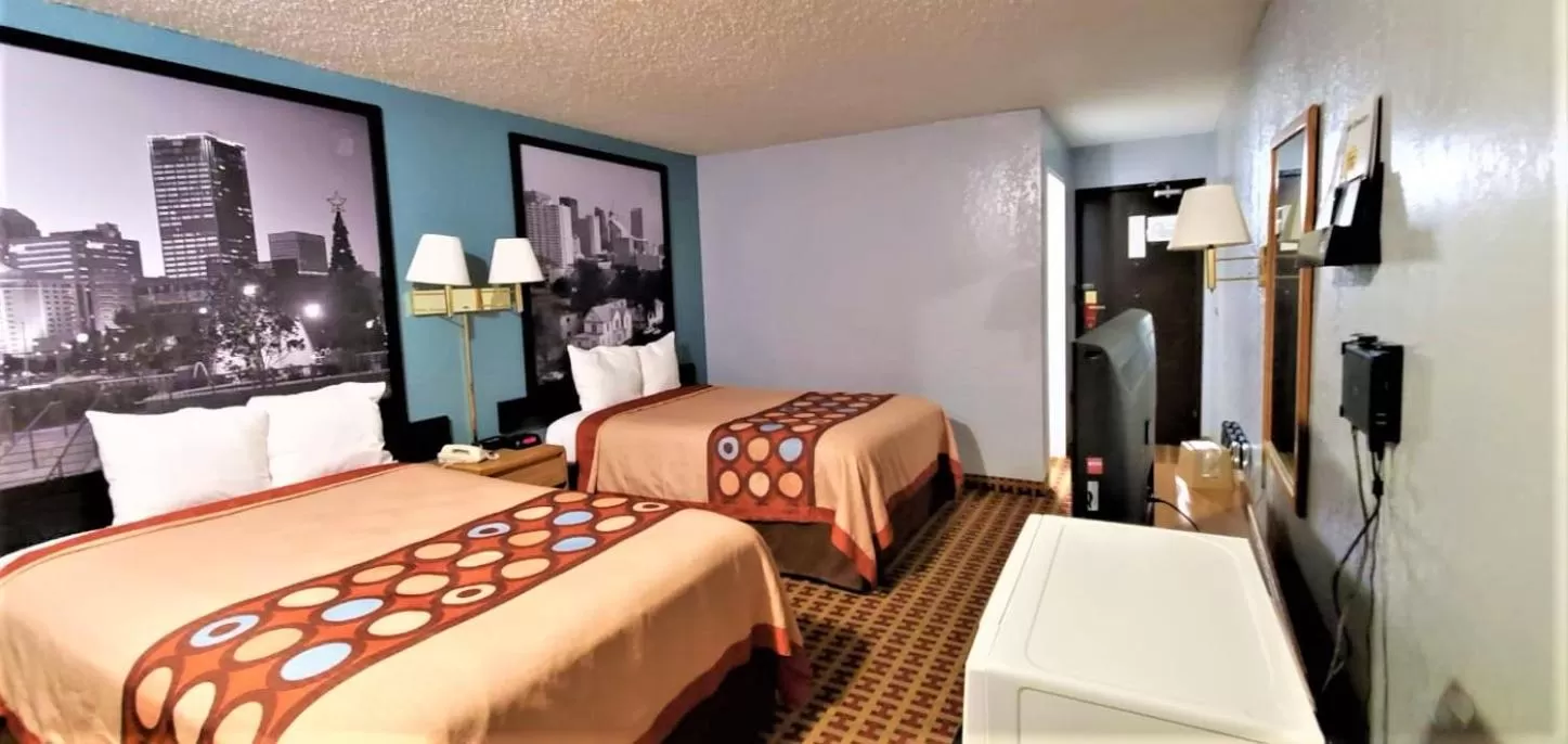 Bed in Super 8 by Wyndham Elk City