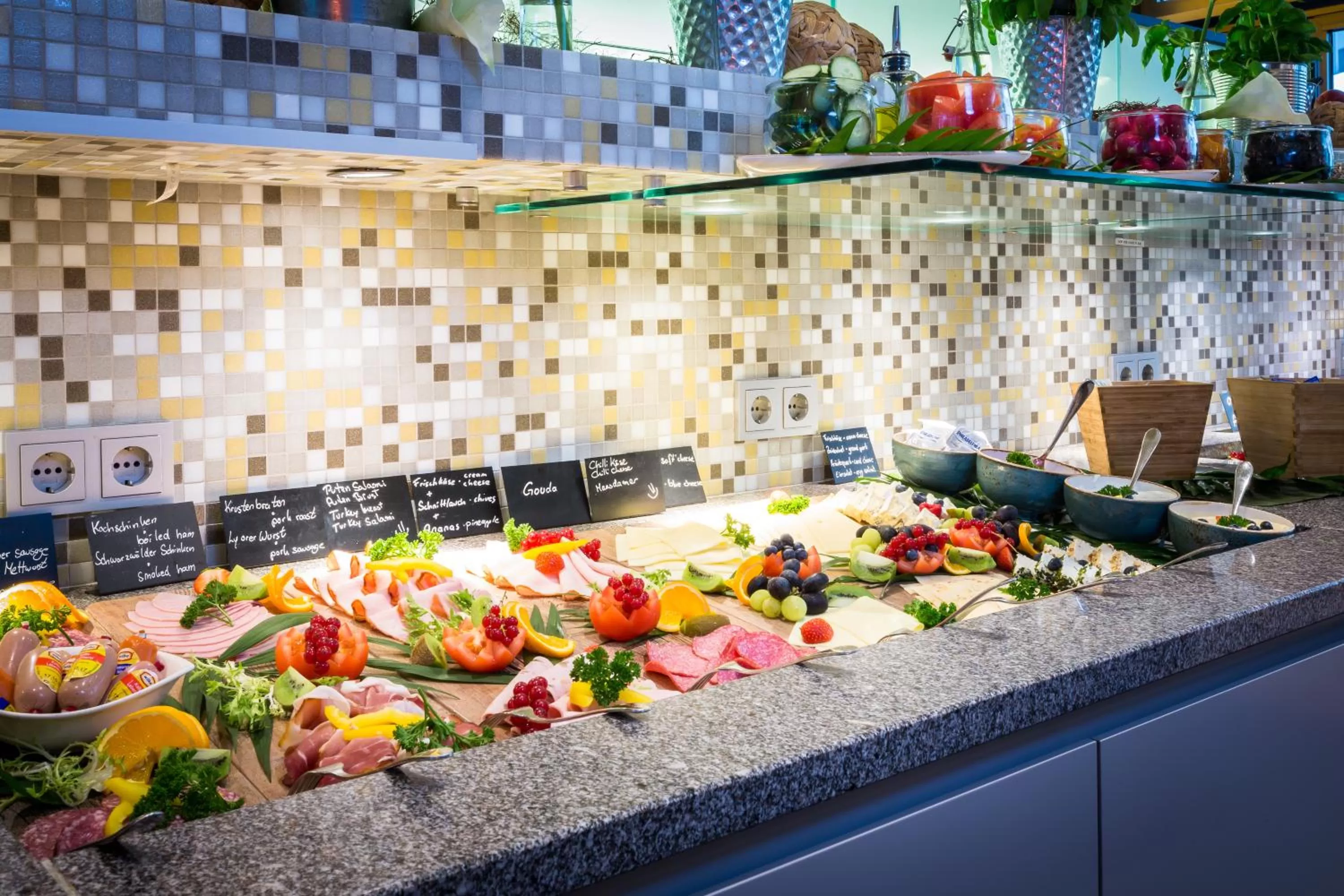 Buffet breakfast in Lindner Hotel Berlin Ku'damm, part of JdV by Hyatt