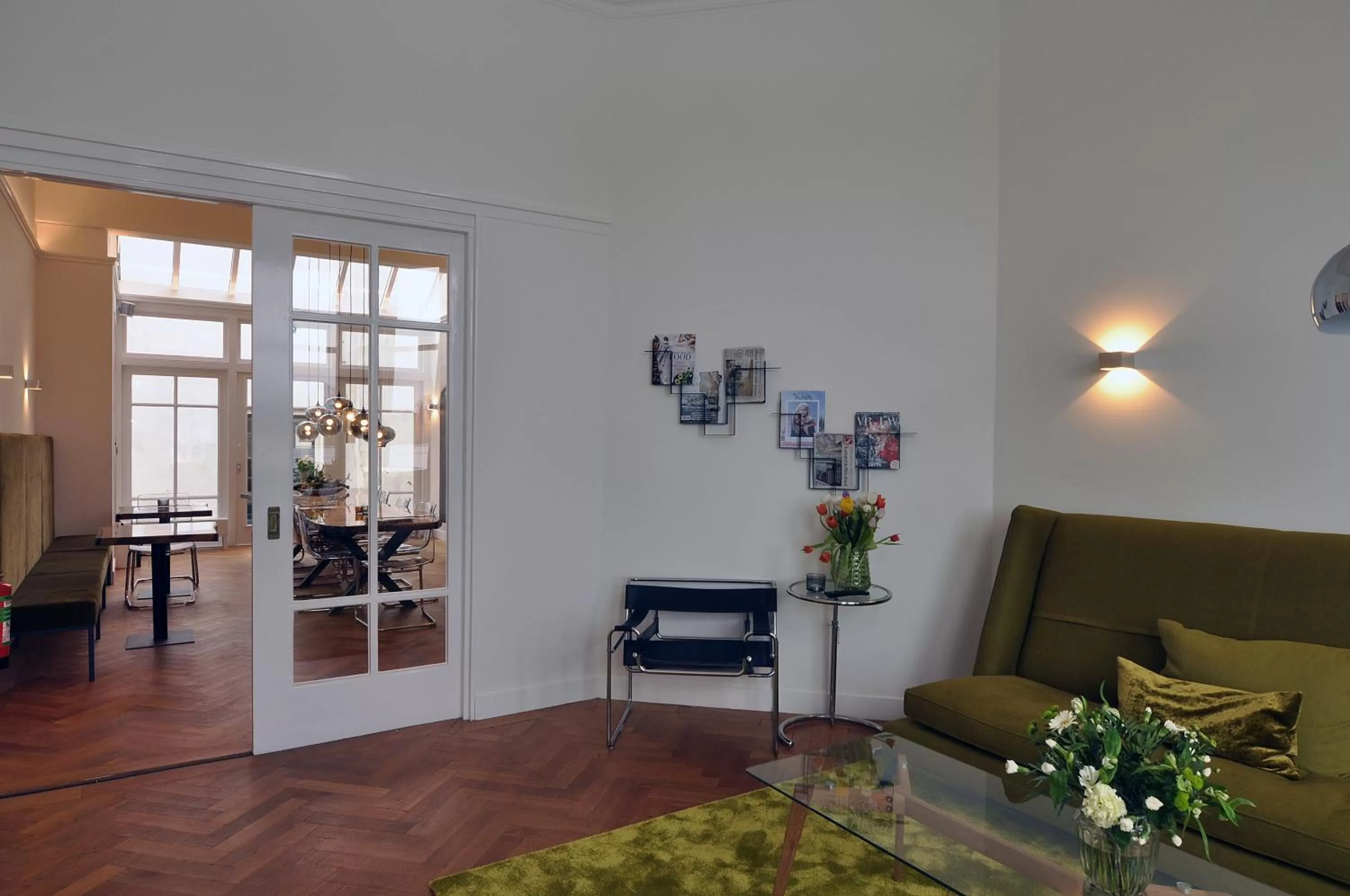 Communal lounge/ TV room, Seating Area in Boetiek Hotel Kampen