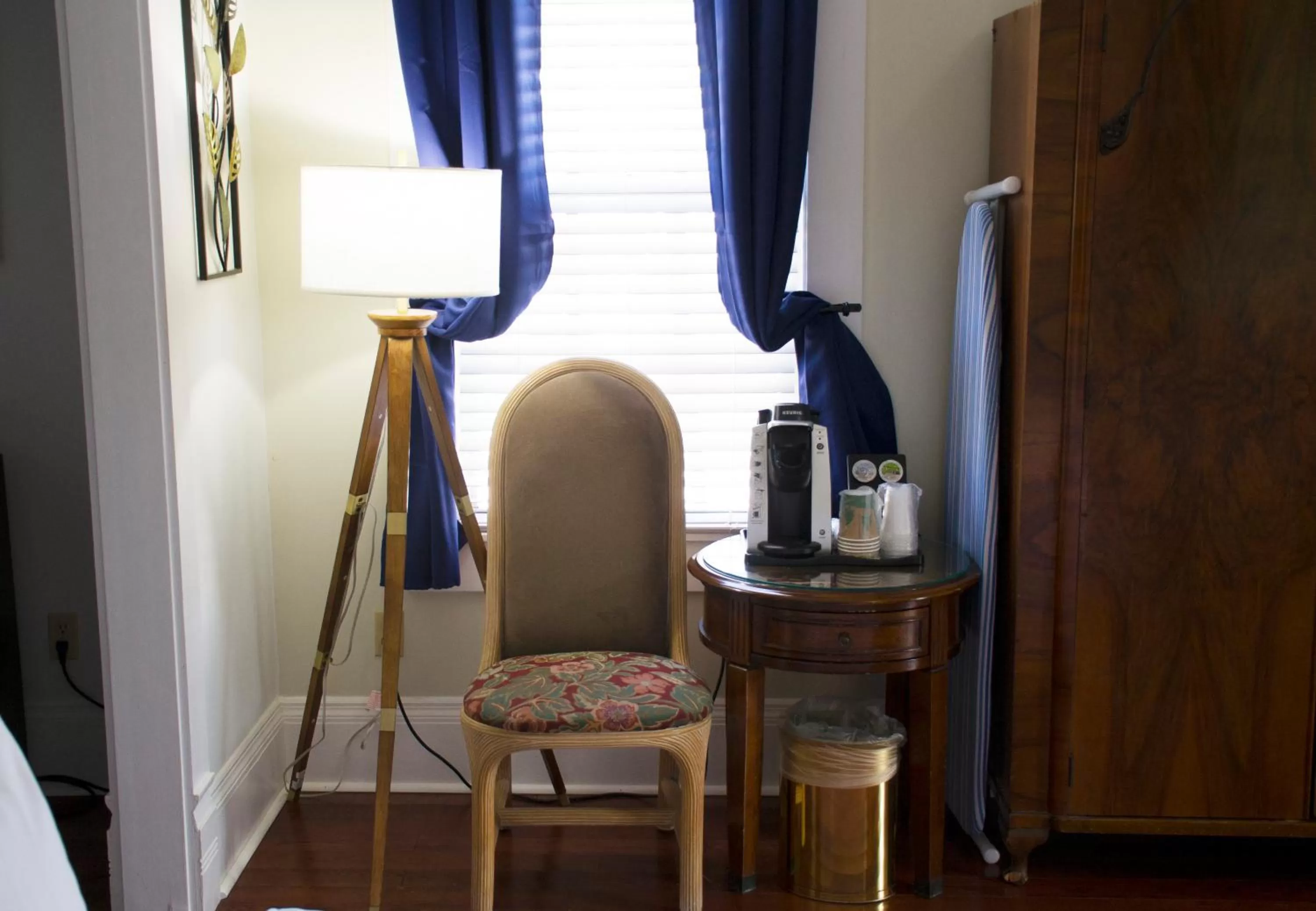 Seating area in Duval House