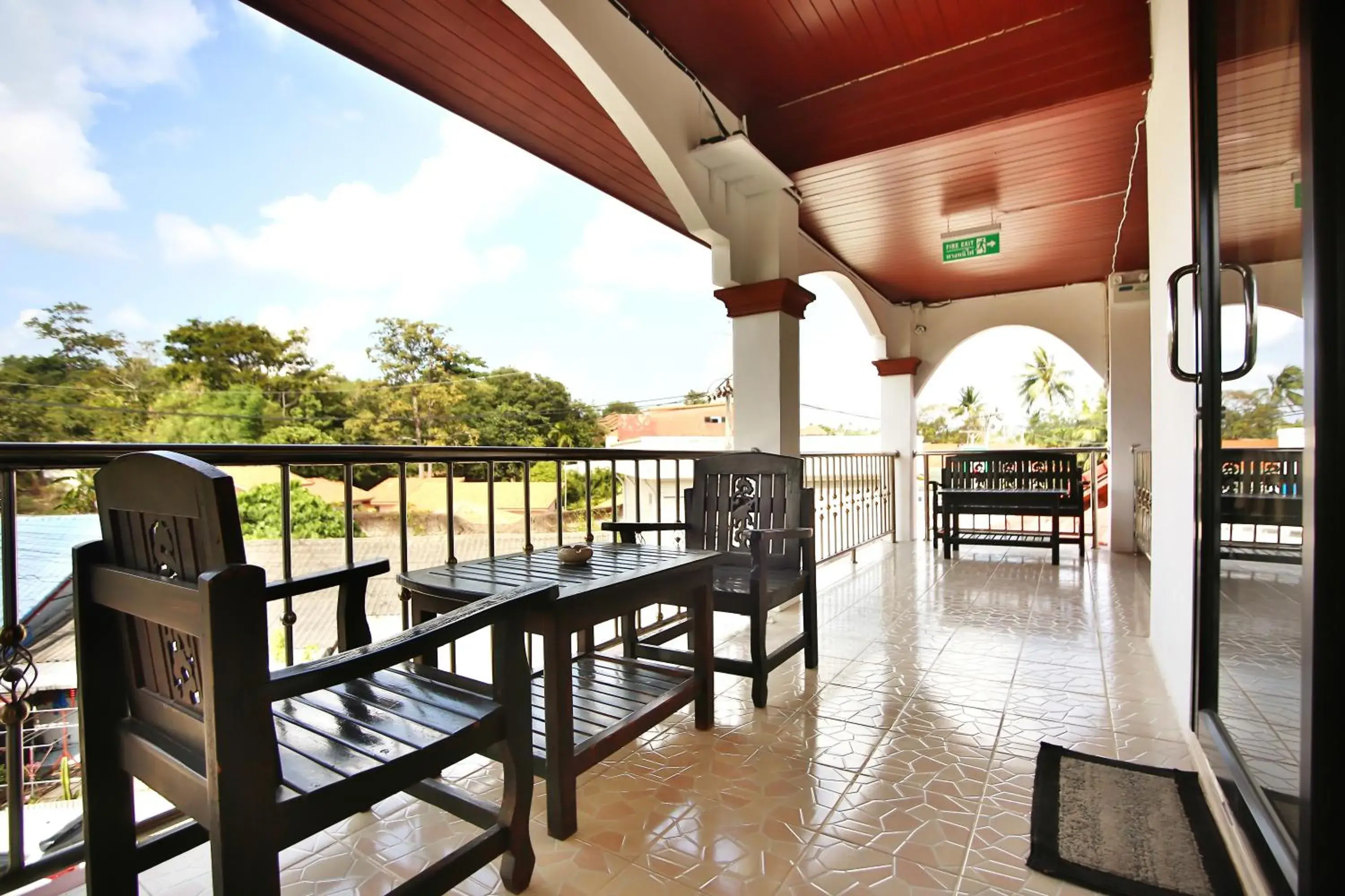 Balcony/Terrace in Lotus Friendly Hotel