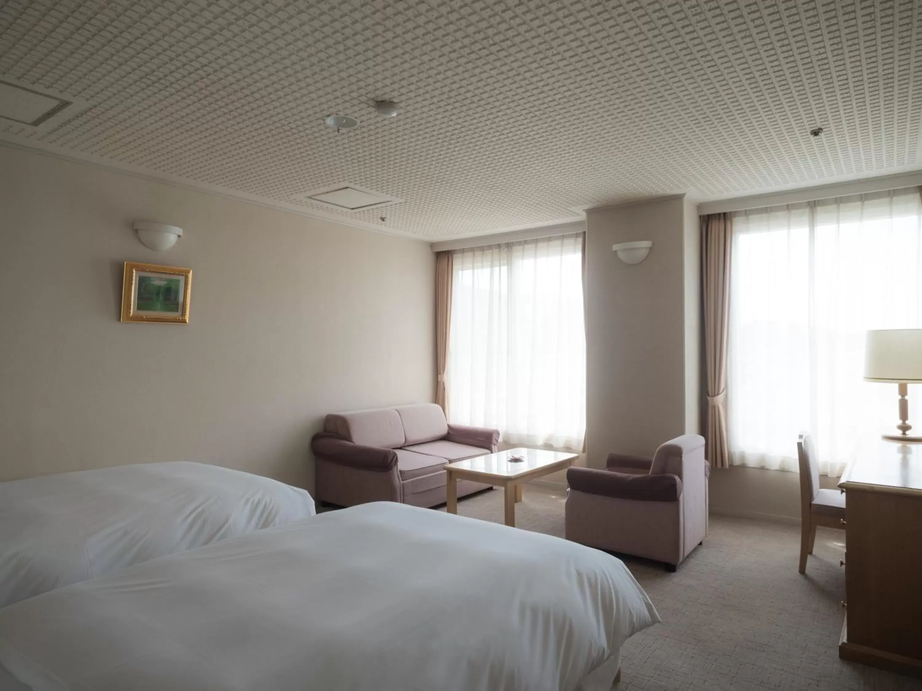 Bed in Shirahama Key Terrace Hotel Seamore