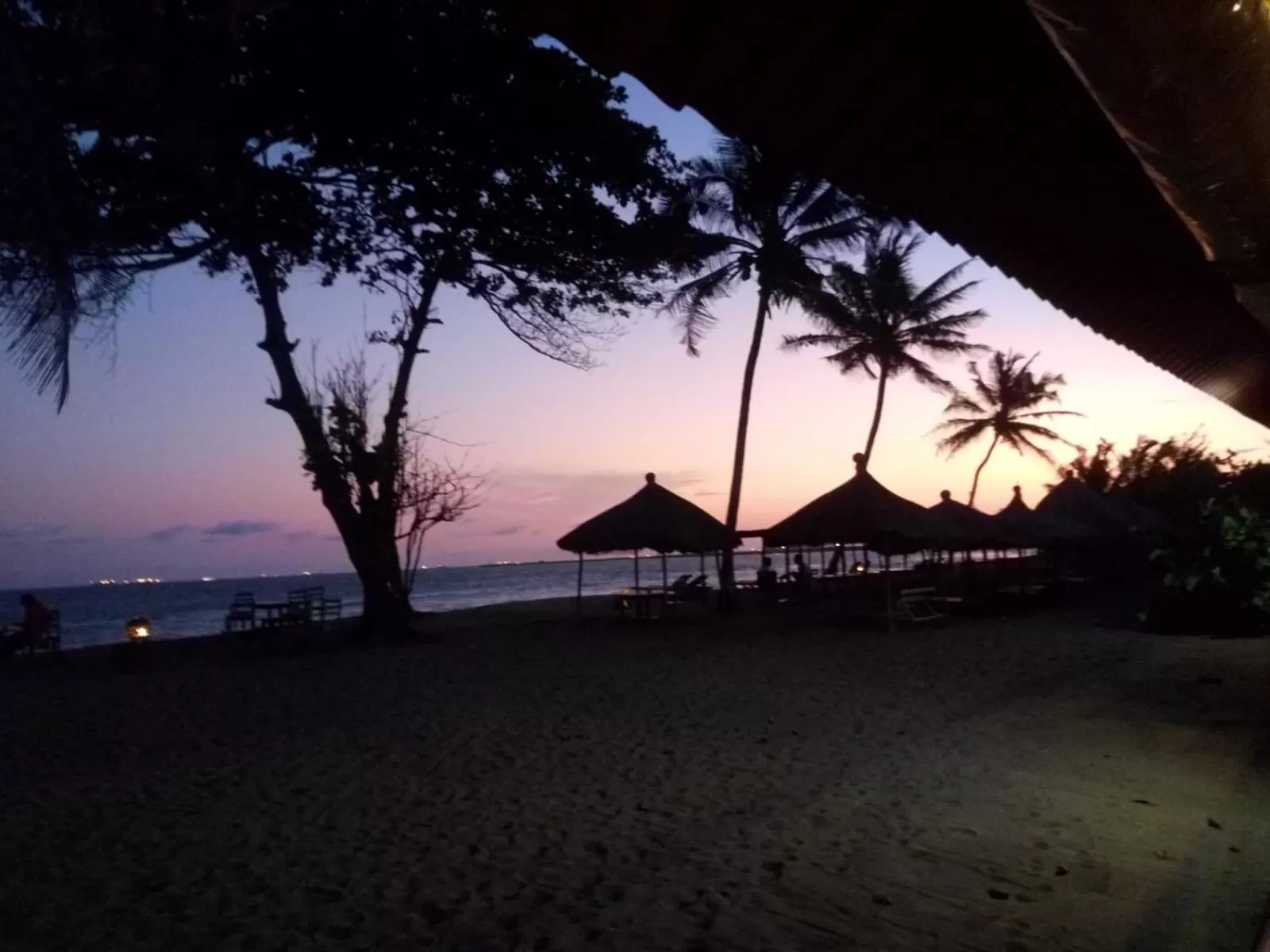 Natural landscape in CASE de ROBINSON