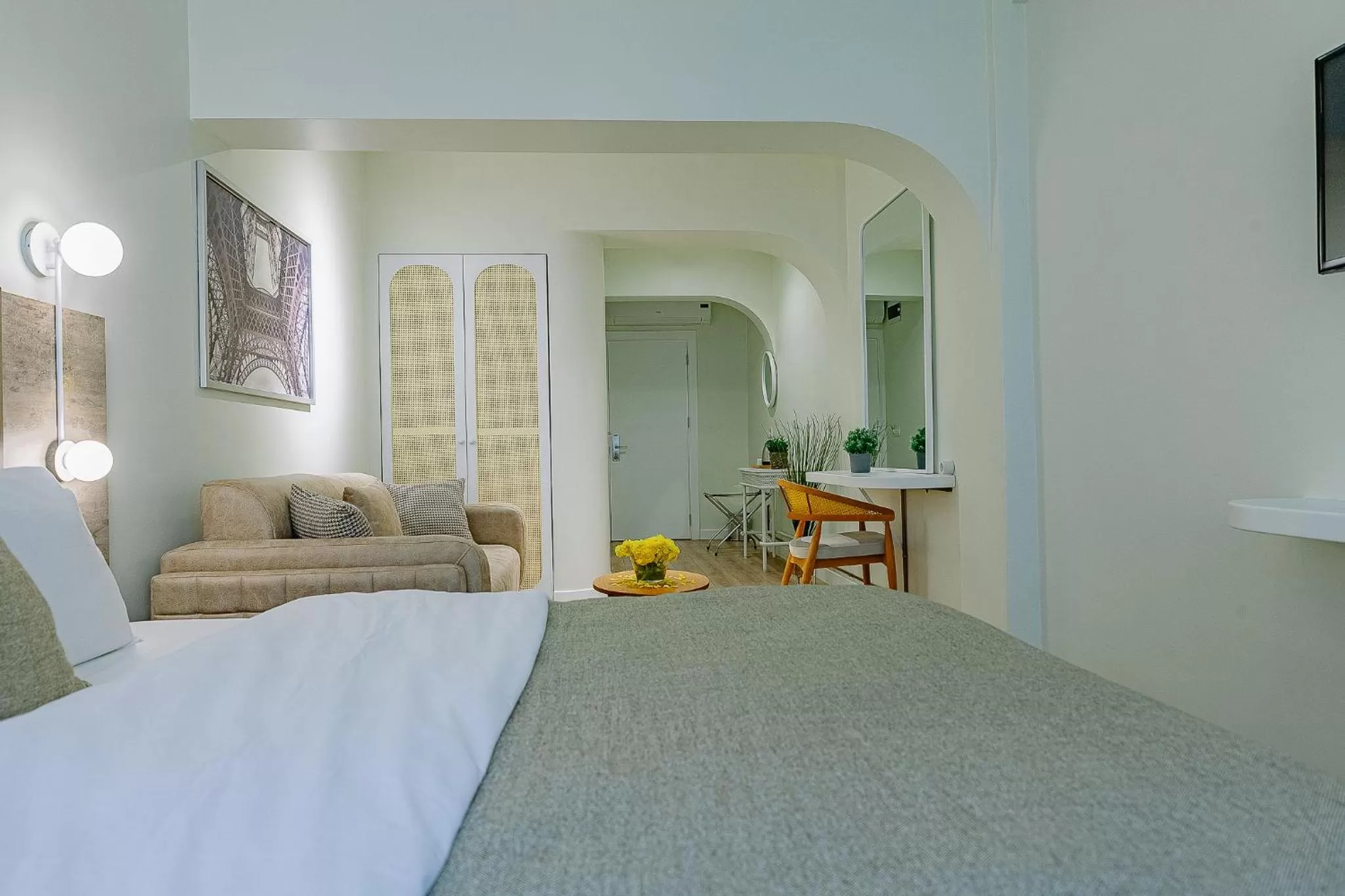 Bed in The Wilson Galata Hotel