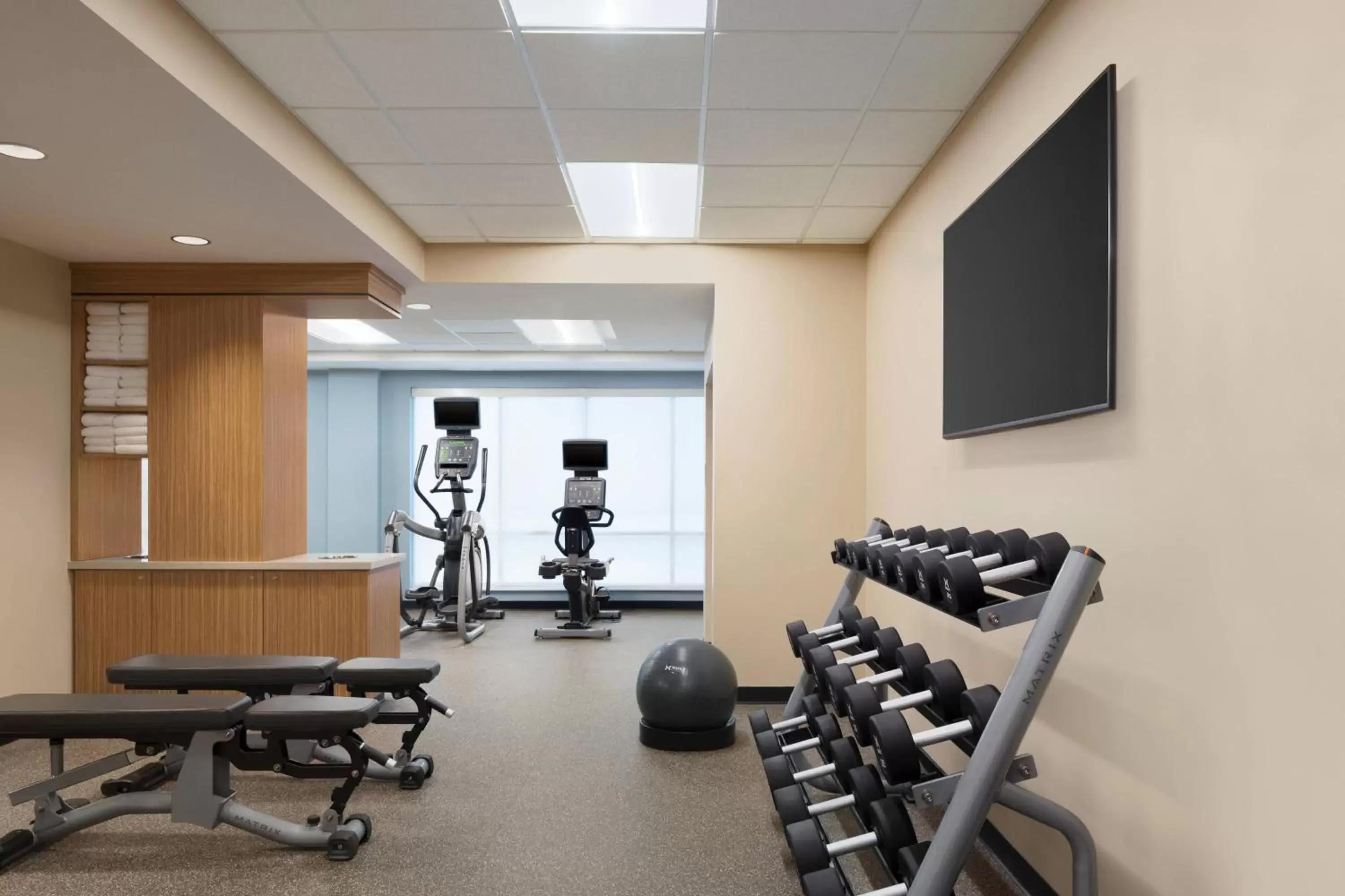 Fitness centre/facilities, Fitness Center/Facilities in TownePlace Suites by Marriott Dubuque Downtown