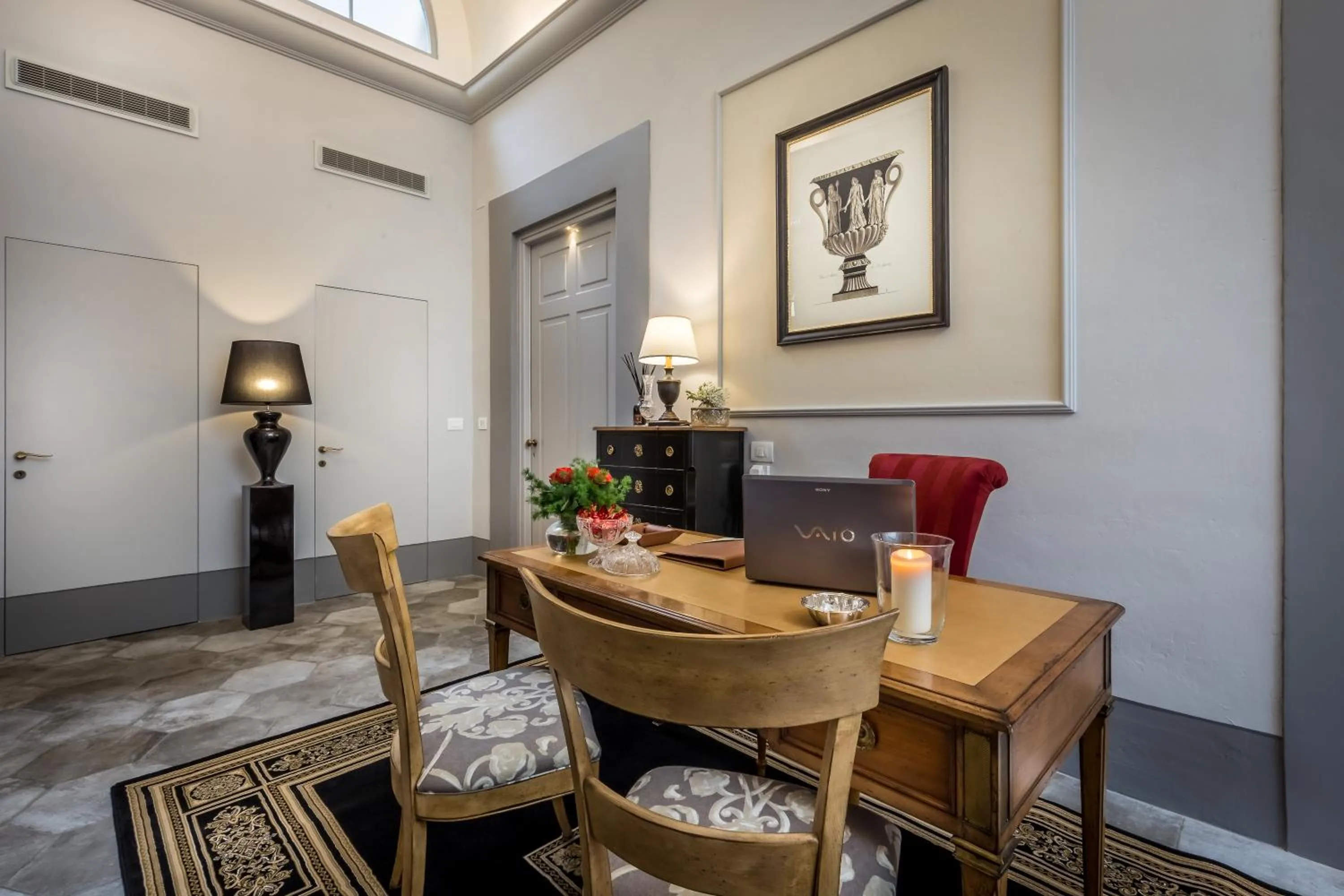 Lobby or reception in Palazzo Ridolfi - Residenza d'Epoca