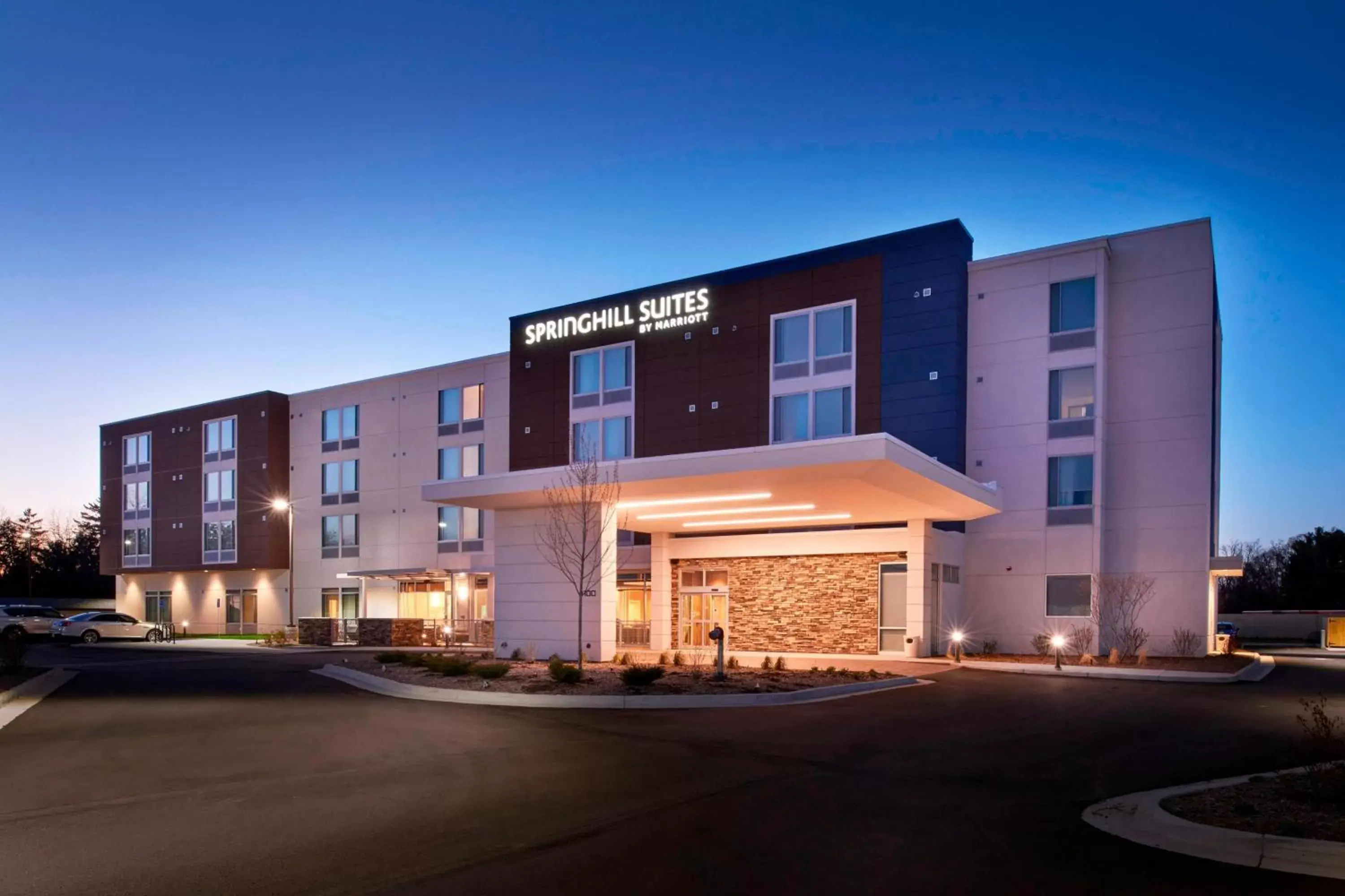Property Building in SpringHill Suites by Marriott East Lansing University Area, Lansing Area