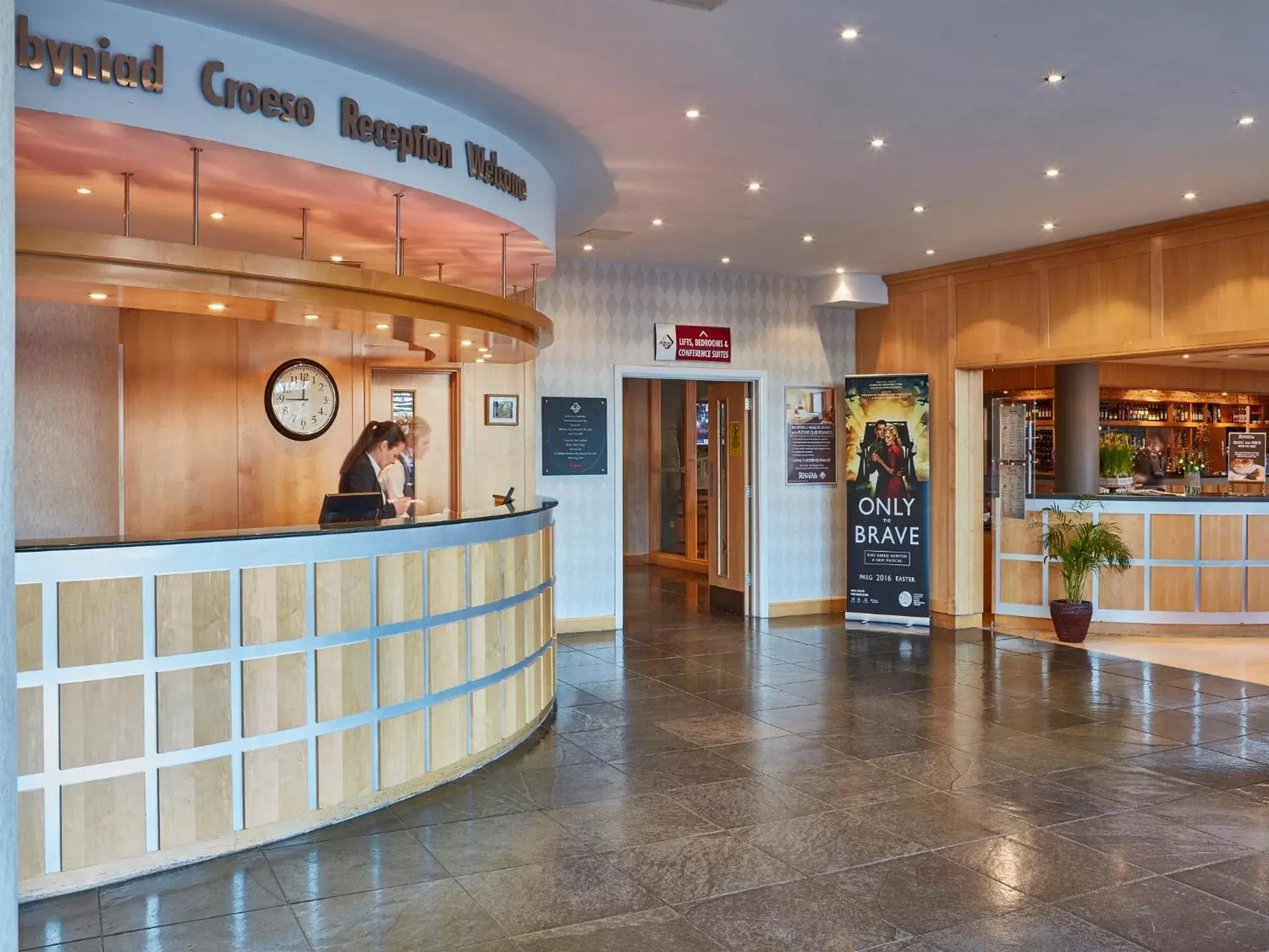 Lobby or reception, Lobby/Reception in Future Inn Cardiff Bay
