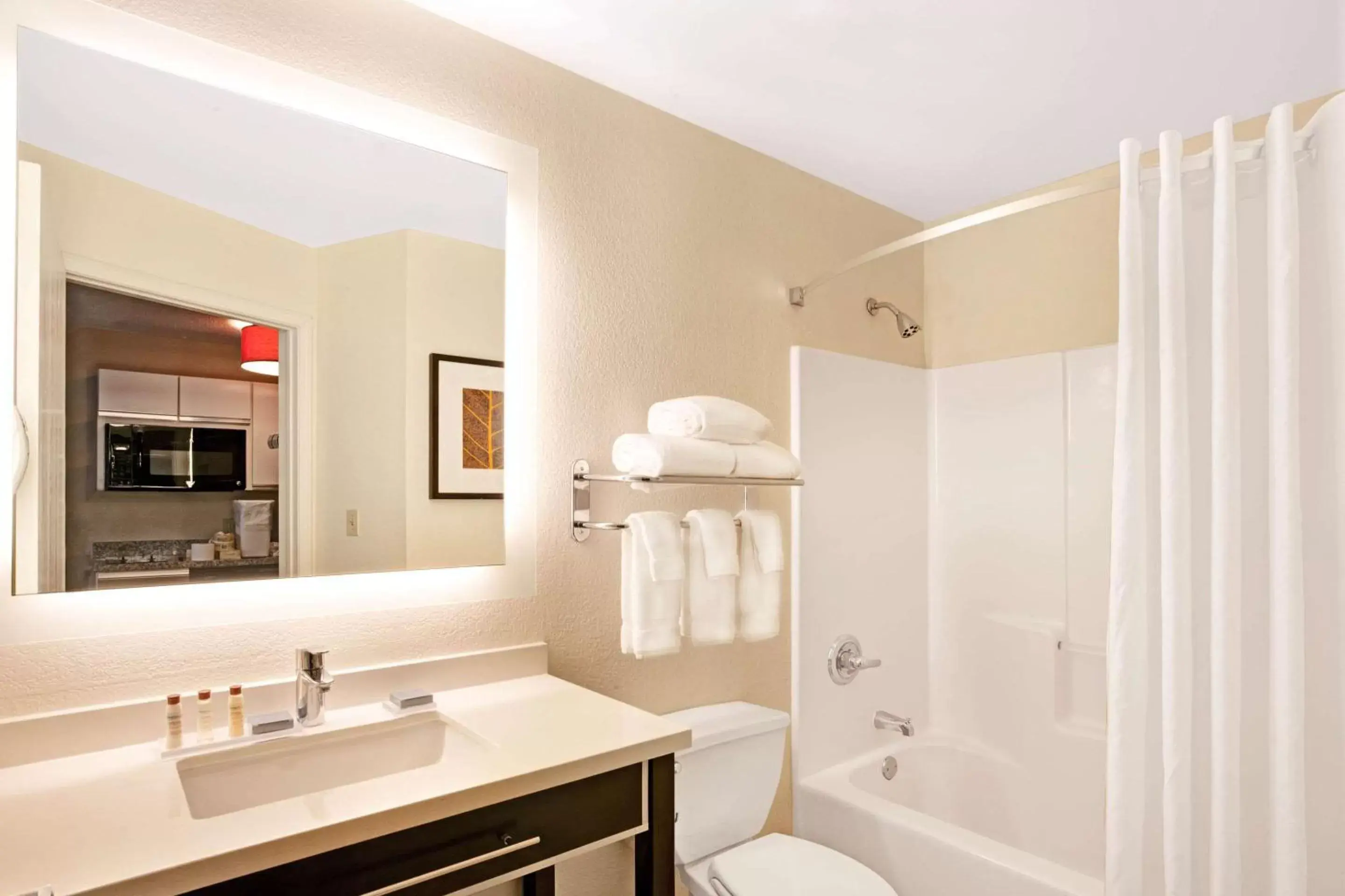 Bathroom in MainStay Suites Detroit Auburn Hills