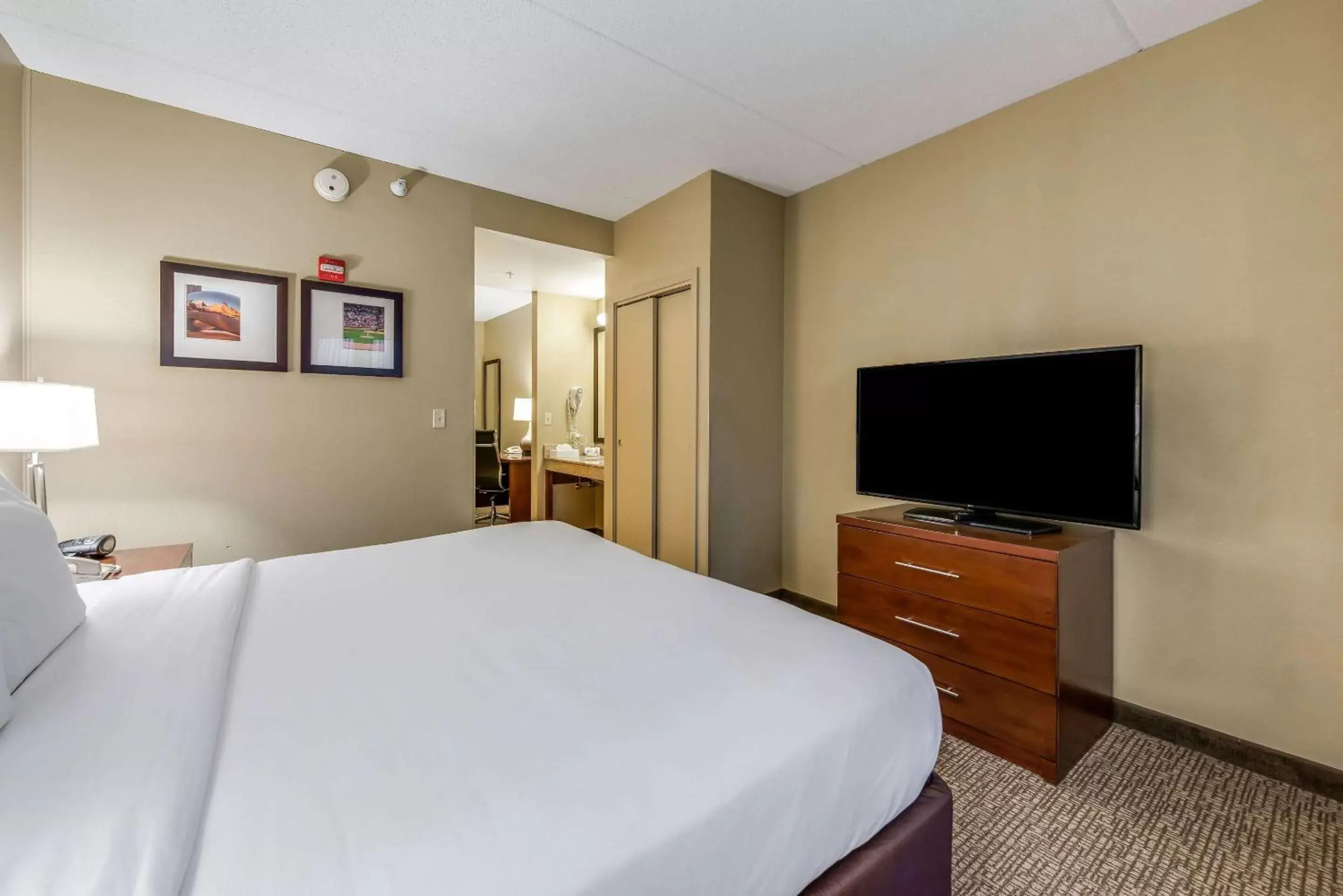 Photo of the whole room, Bed in Comfort Suites Chicago O'Hare Airport