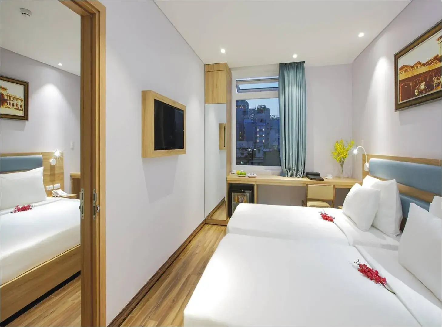 Bedroom, Bed in RAMADA ENCORE BY WYNDHAM SAIGON D1 - Formerly M Boutique Hotel Saigon