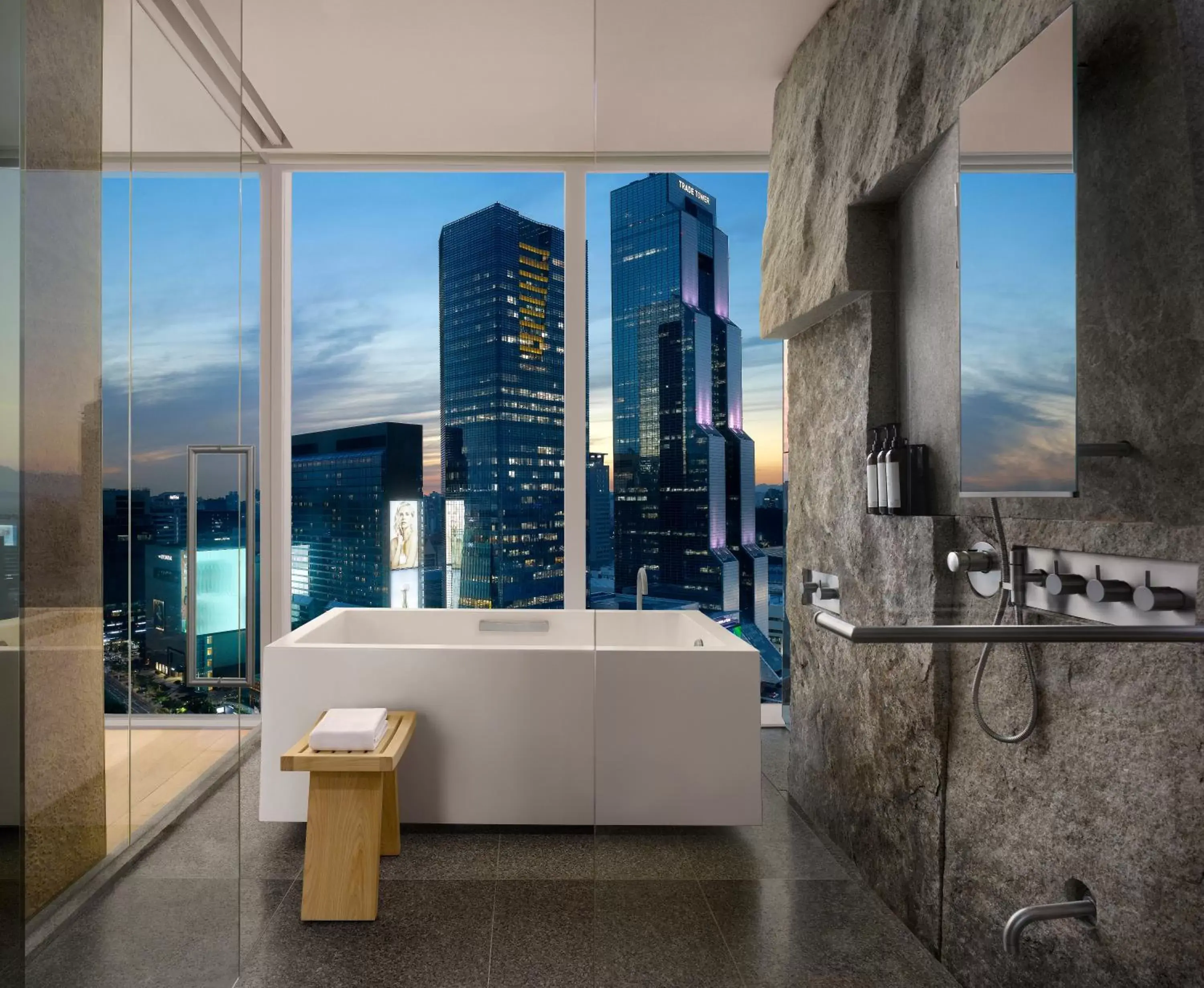 Bathroom in Park Hyatt Seoul