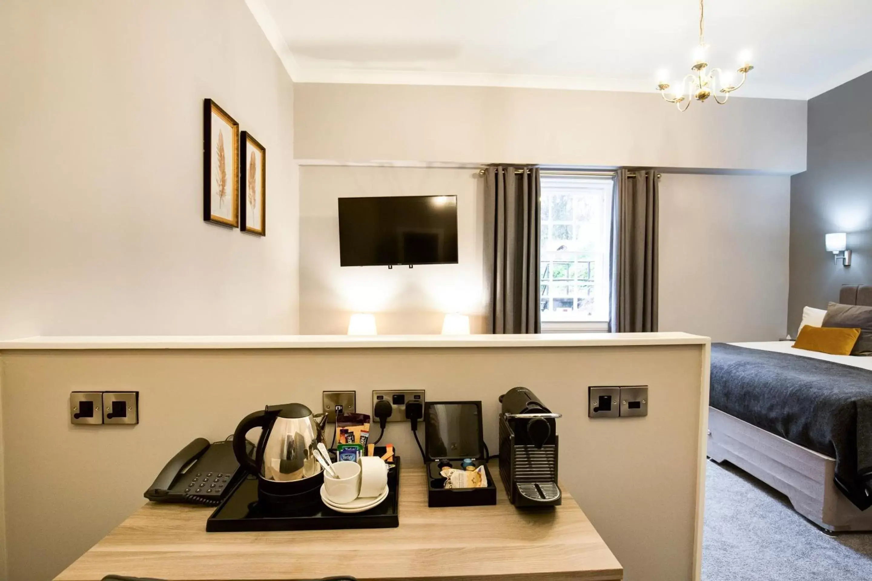 Bedroom in Barony Castle Hotel