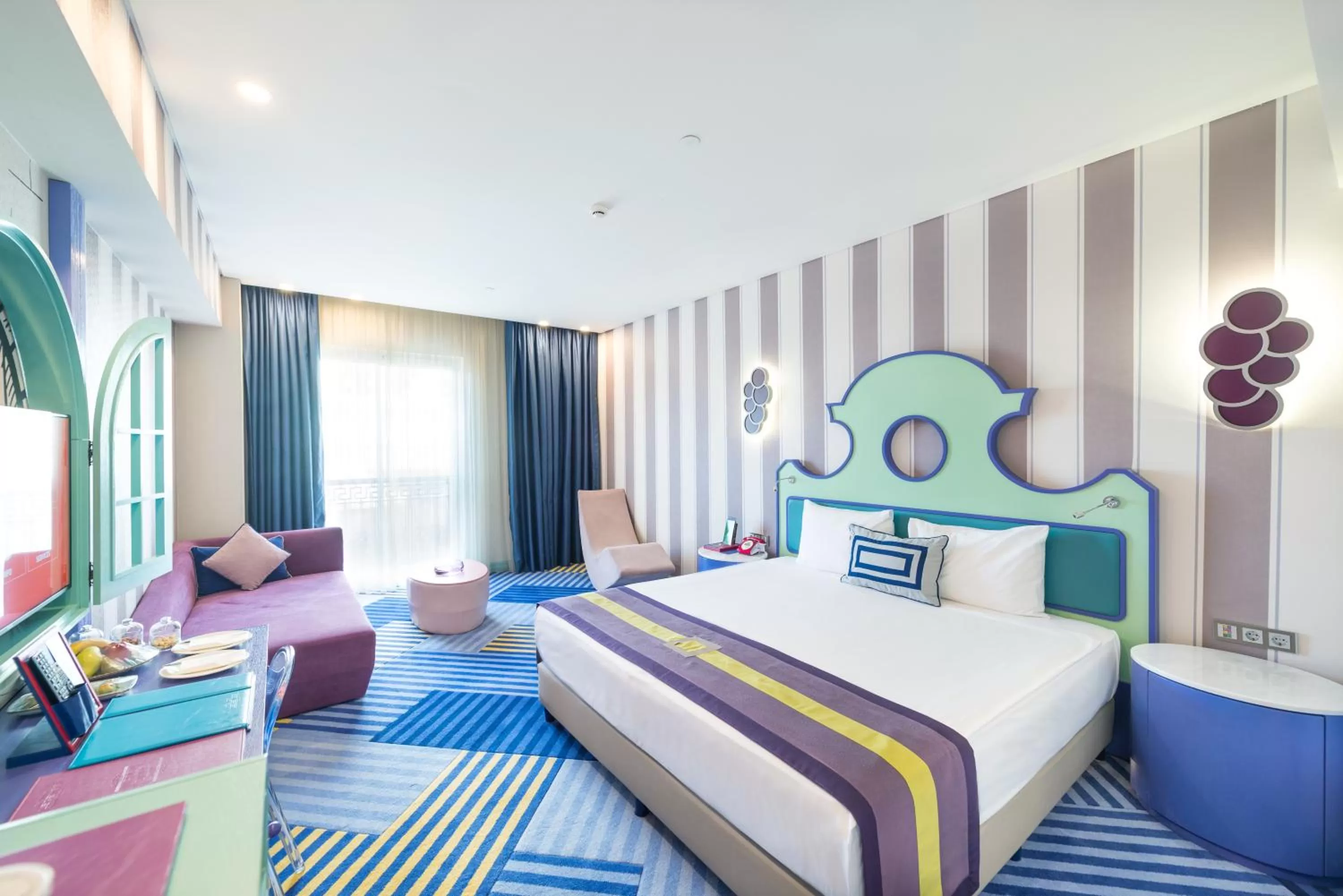 Bedroom, Bed in The Land Of Legends Kingdom Hotel - All-in Concept