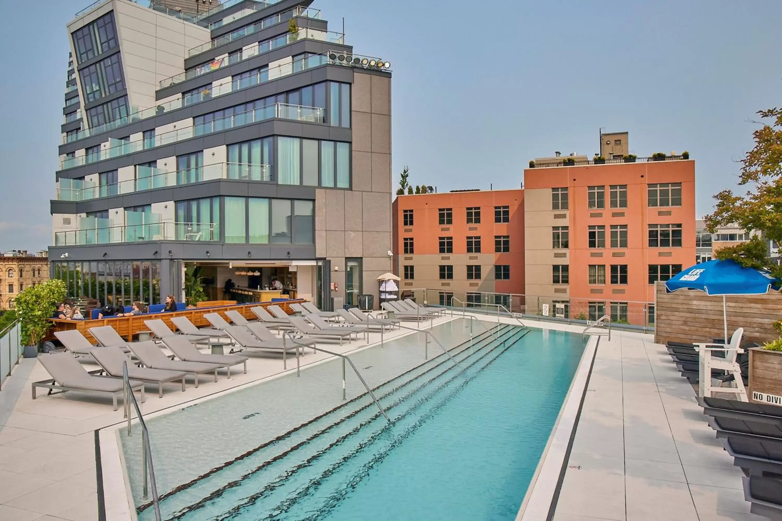 Swimming Pool in Hotel Indigo - Williamsburg - Brooklyn, an IHG Hotel