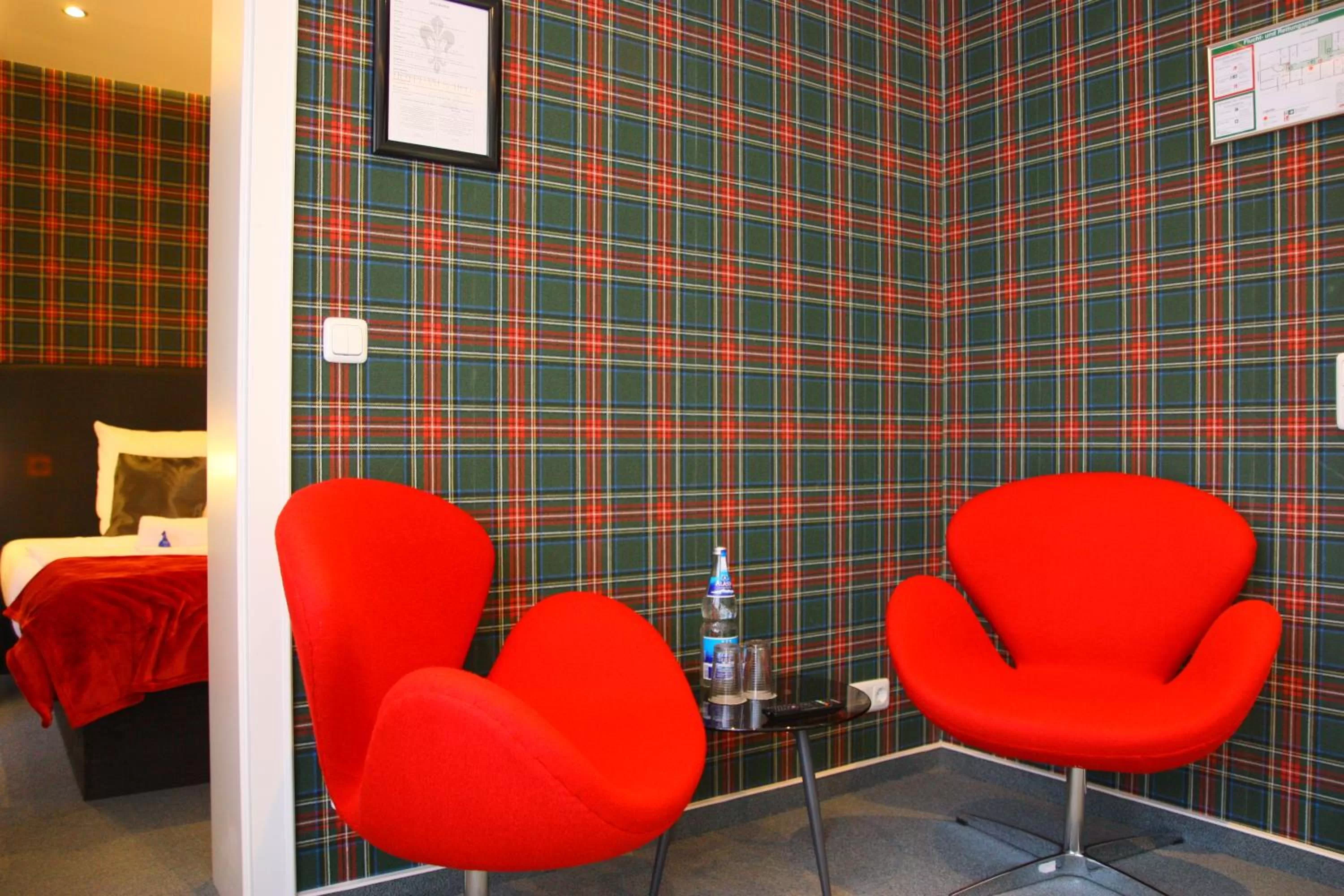 Living room in Hotel am Schloss