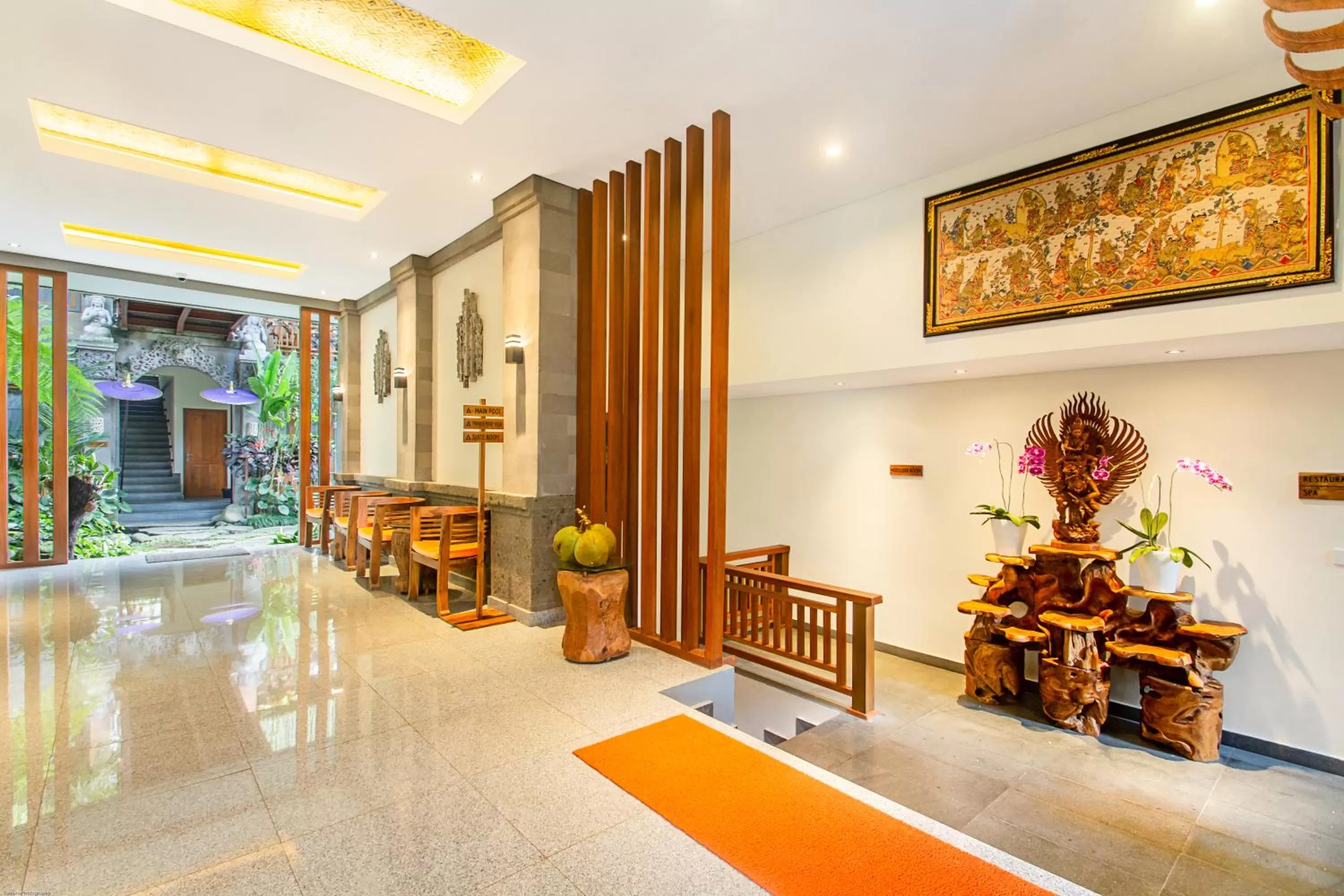 Lobby or reception in Weda Cita Resort and Spa by Mahaputra