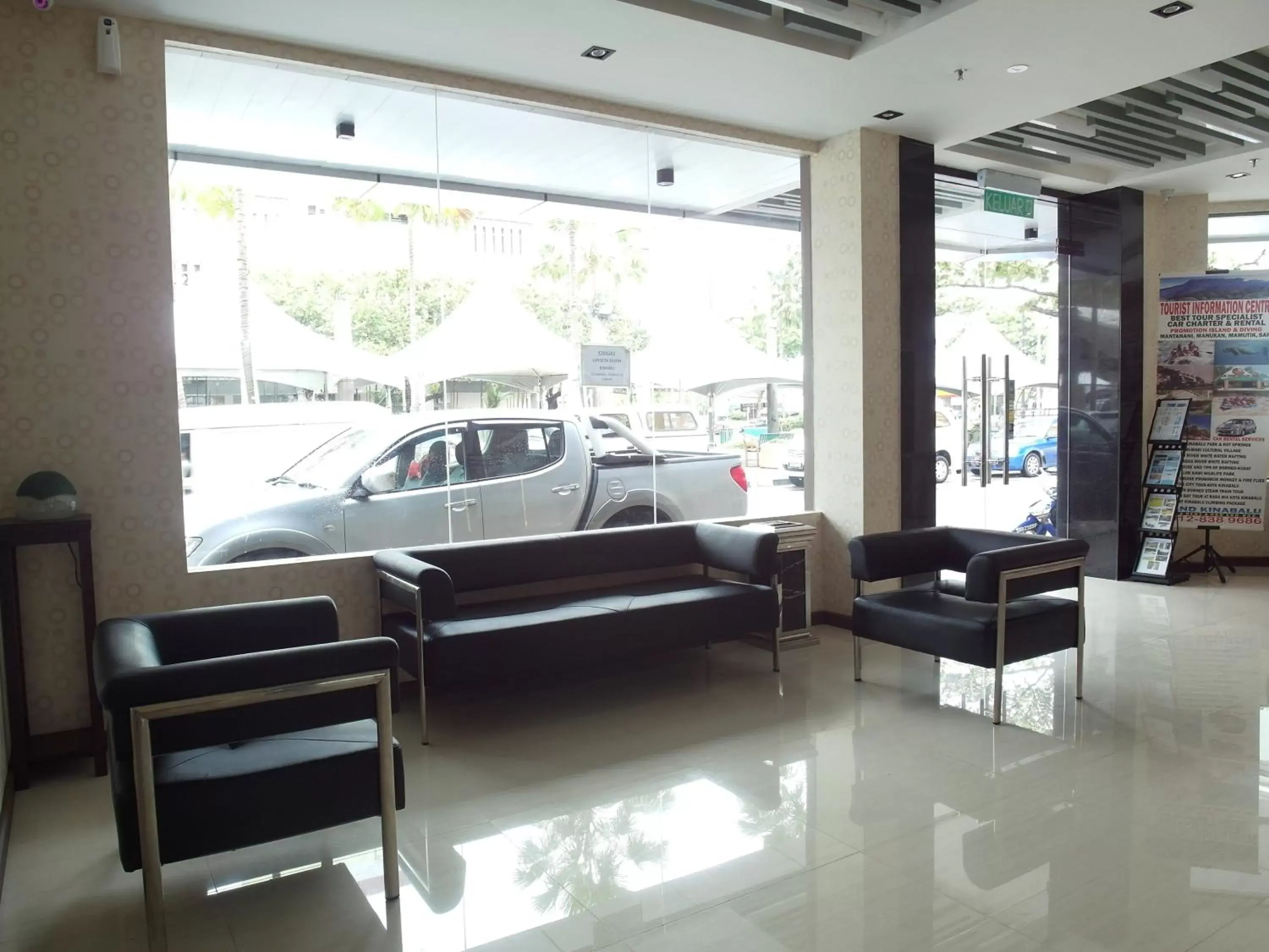 Lobby or reception in Mandarin Hotel Kota Kinabalu