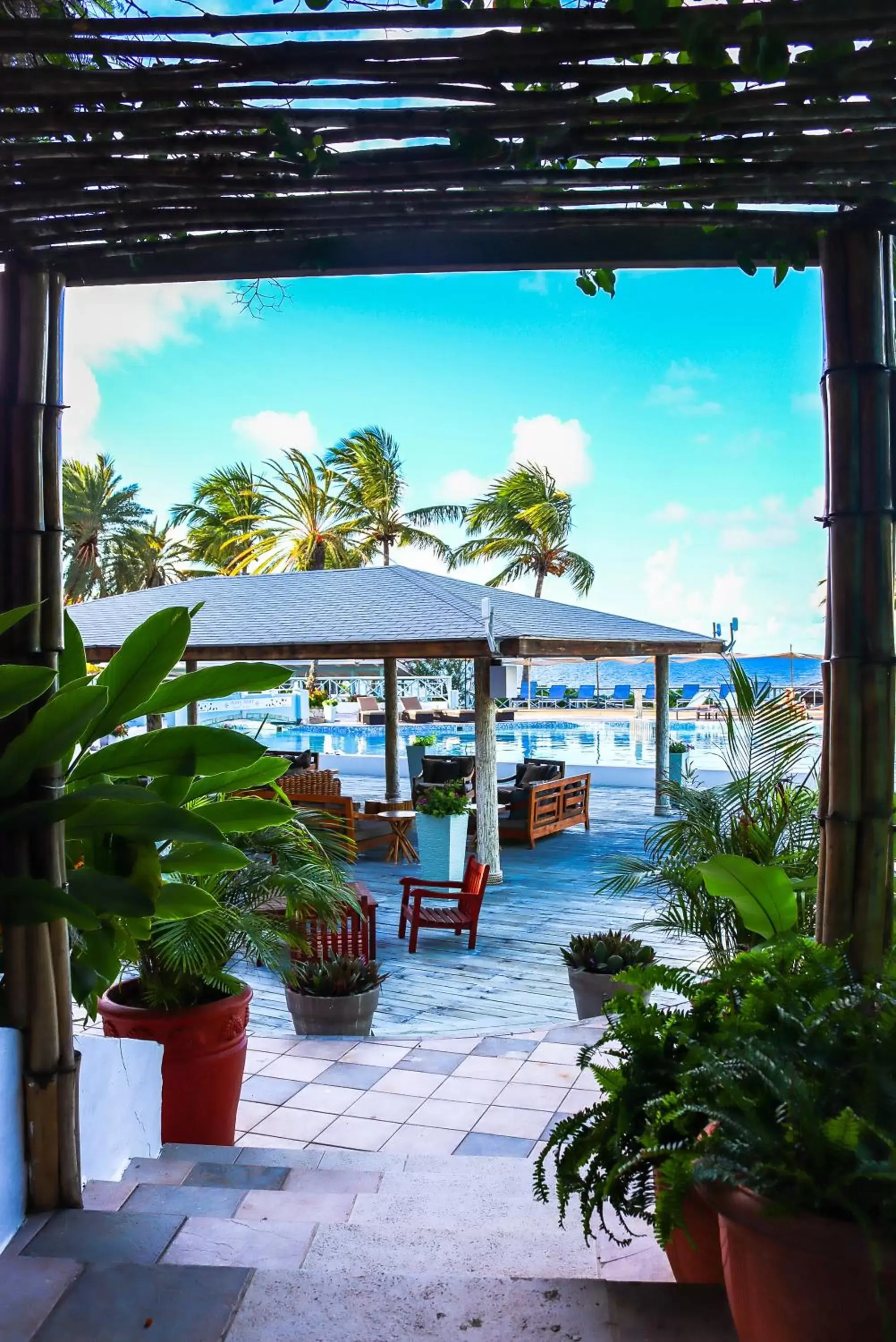 Garden view in Ocean Point Beach Resort & Spa Adults Only Garden view in Ocean Point Beach Resort & Spa Adults Only