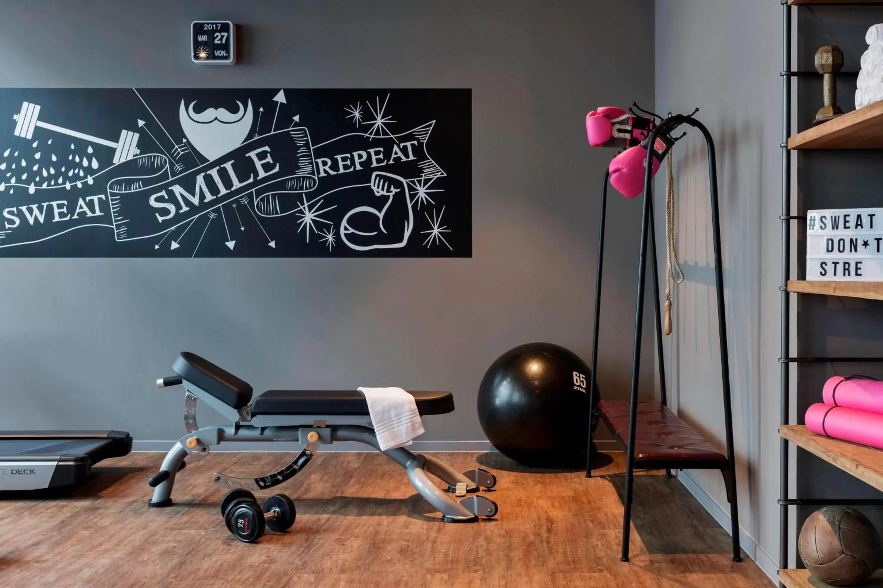 Fitness centre/facilities, Fitness Center/Facilities in MOXY Vienna Airport