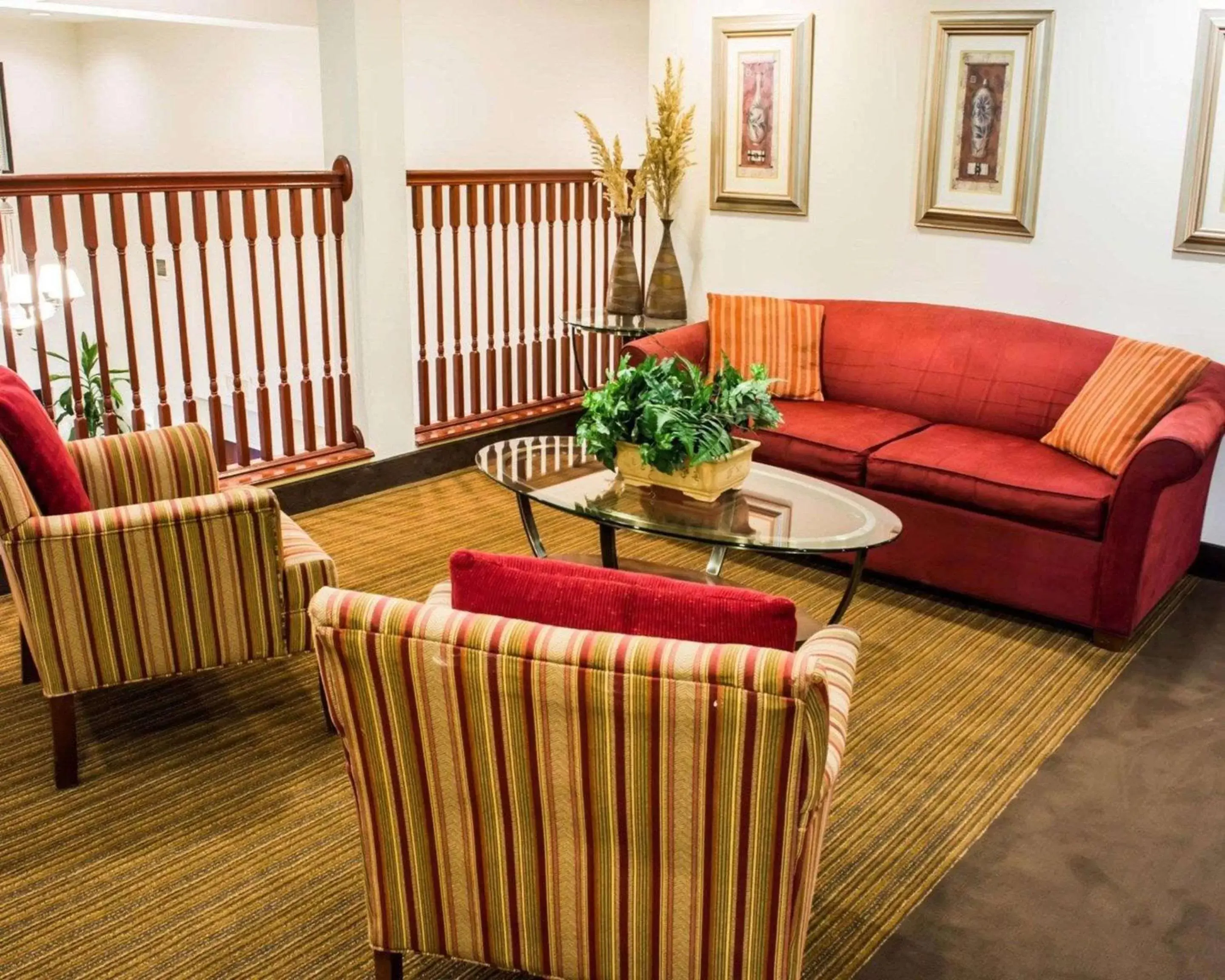 Lobby or reception in Sleep Inn & Suites Virginia Horse Center