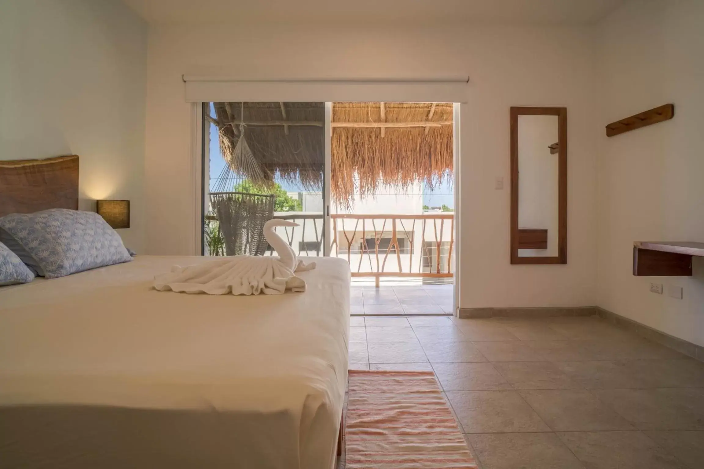 Photo of the whole room, Bed in Caliza Tulum Hotel