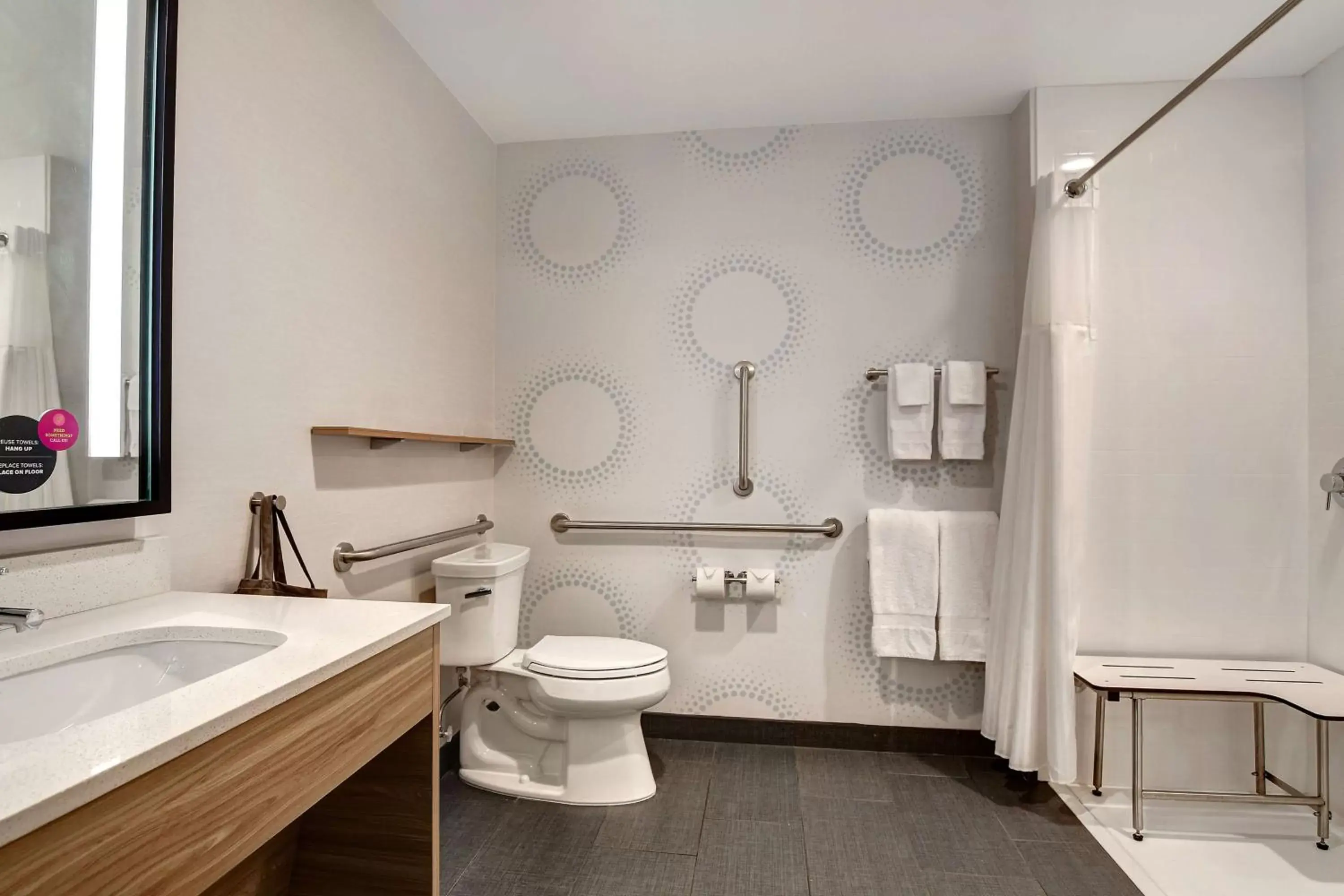 Bathroom in Tru By Hilton Columbia Greystone