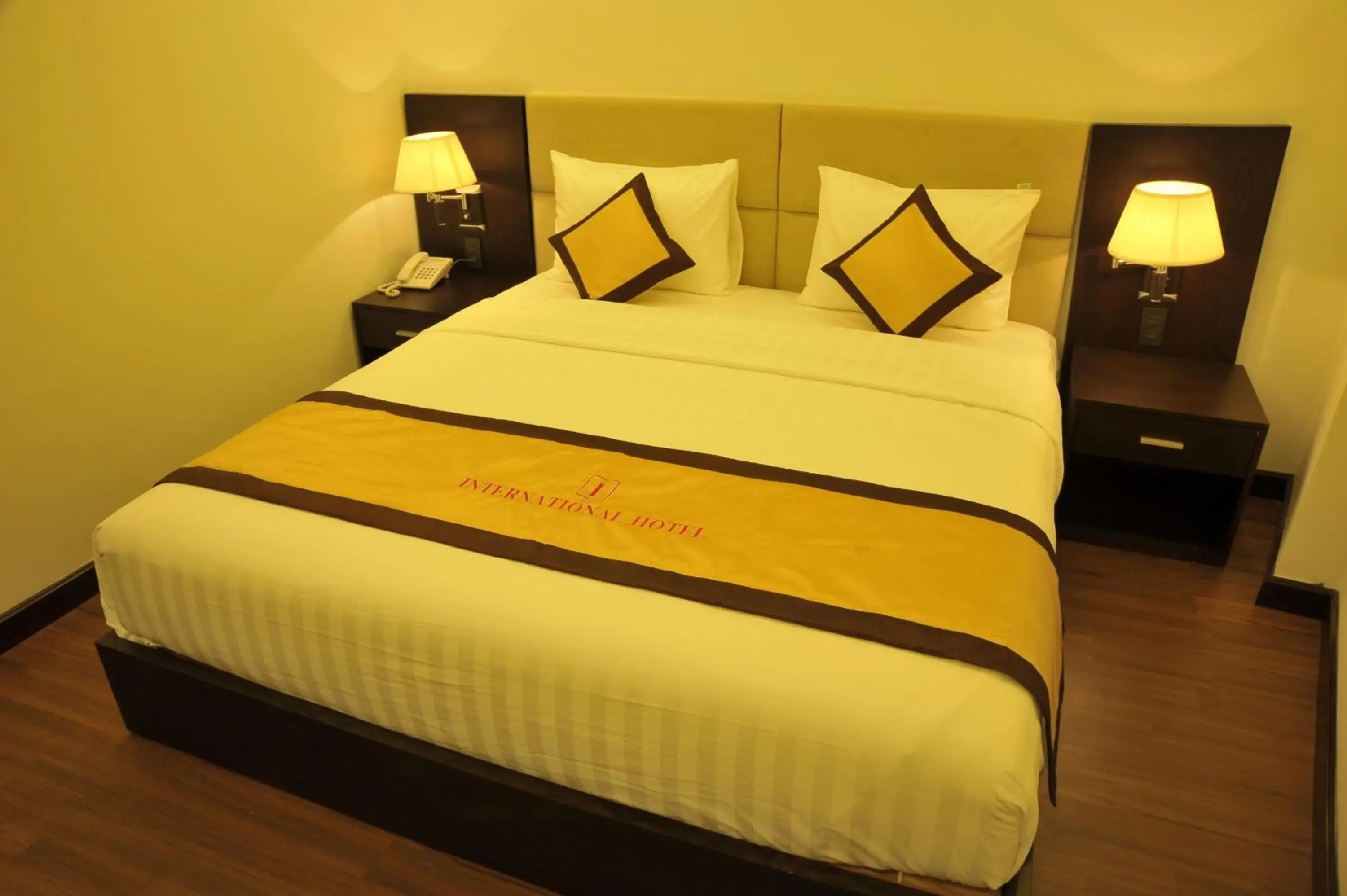 Bed in International Hotel