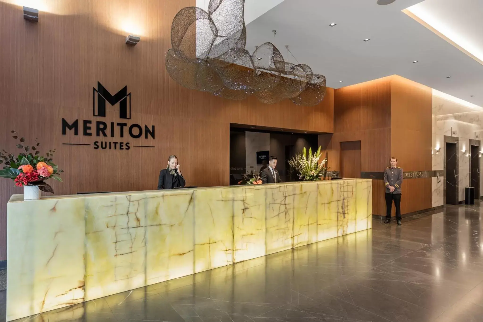 Staff, Lobby/Reception in Meriton Suites Herschel Street, Brisbane