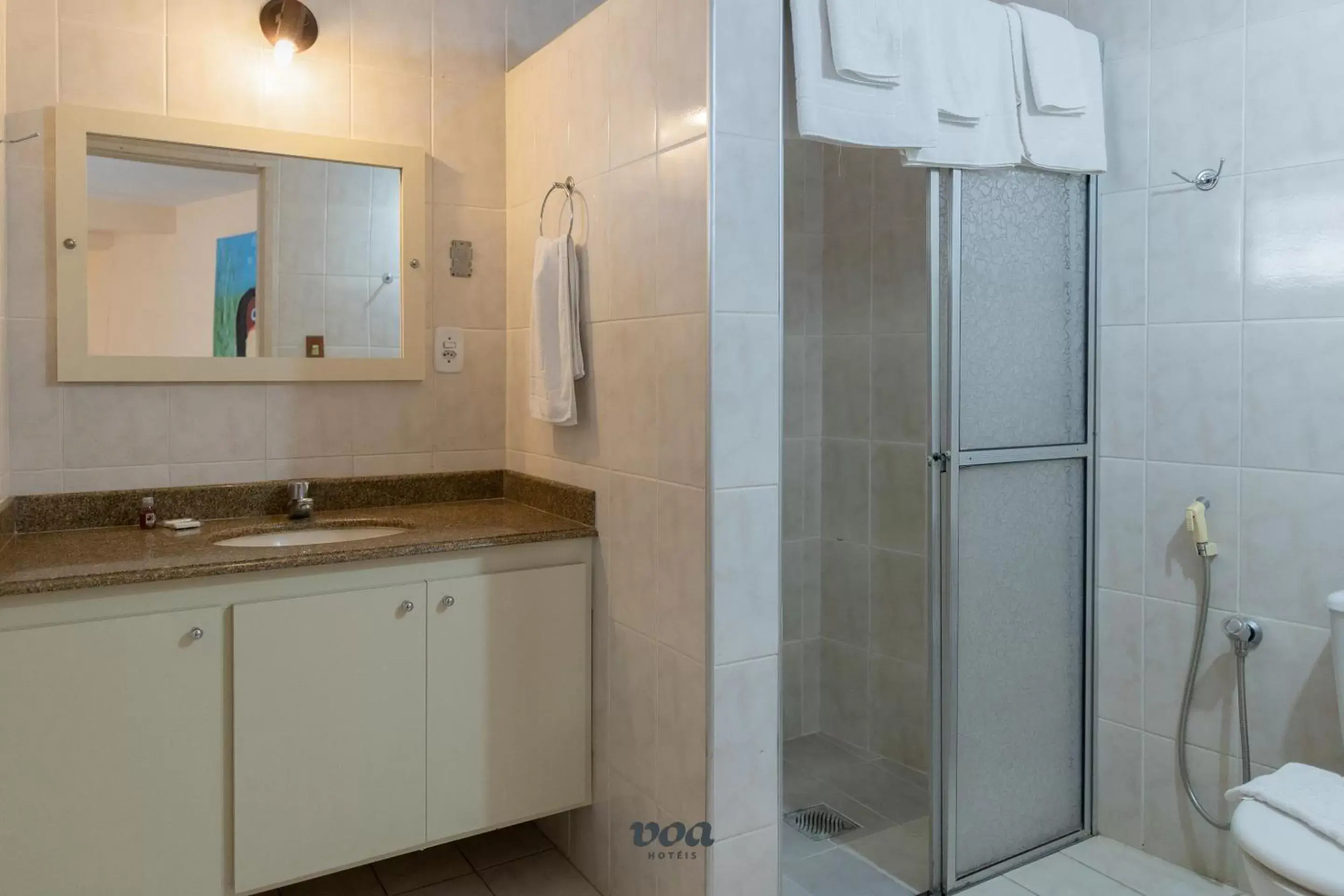 Shower, Bathroom in VOA Plazza Hotel