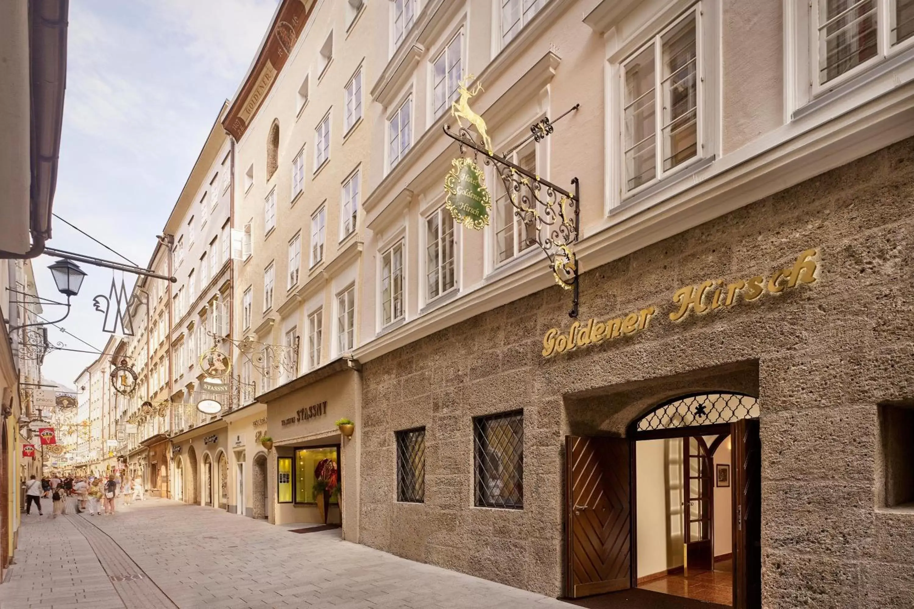 Property building, Neighborhood in Hotel Goldener Hirsch, A Luxury Collection Hotel, Salzburg