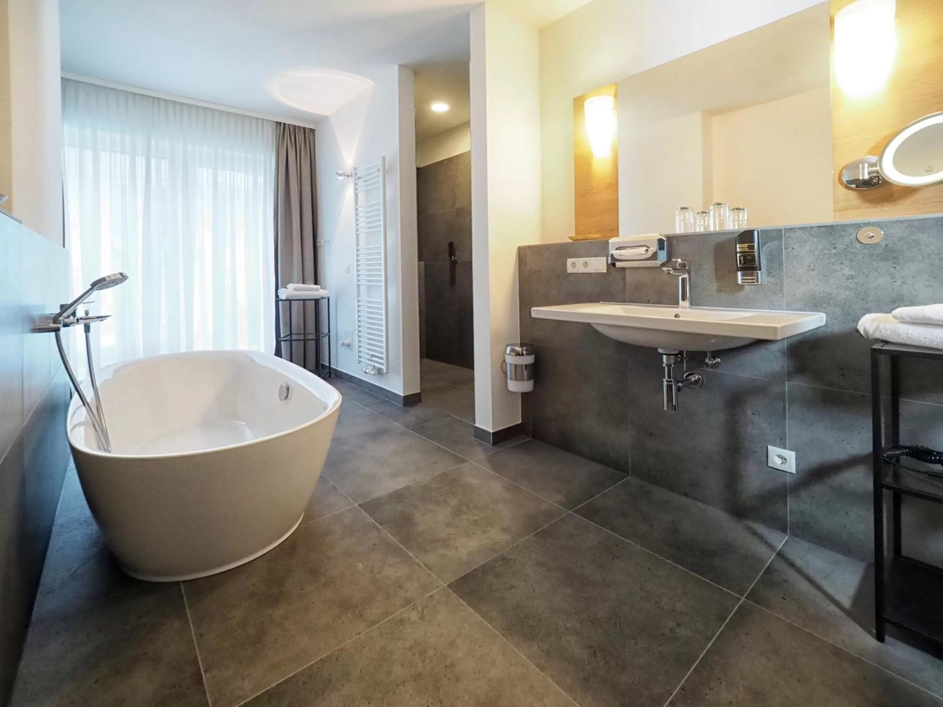 Bathroom in Apparthotel Rivers Passau