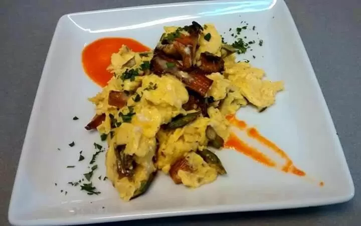 American breakfast in The Campbell House Inn