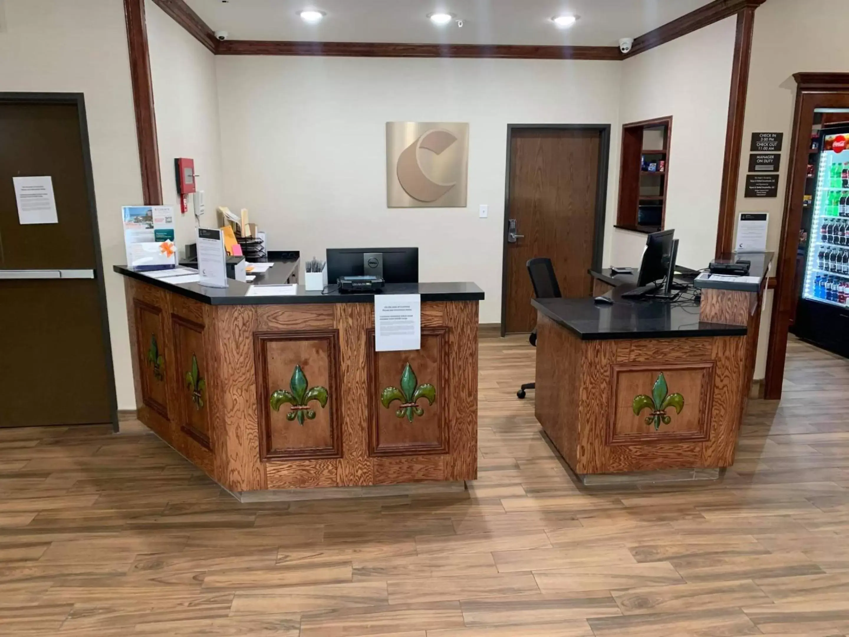 Lobby or reception, Lobby/Reception in Comfort Suites West Monroe near Ike Hamilton Expo Center