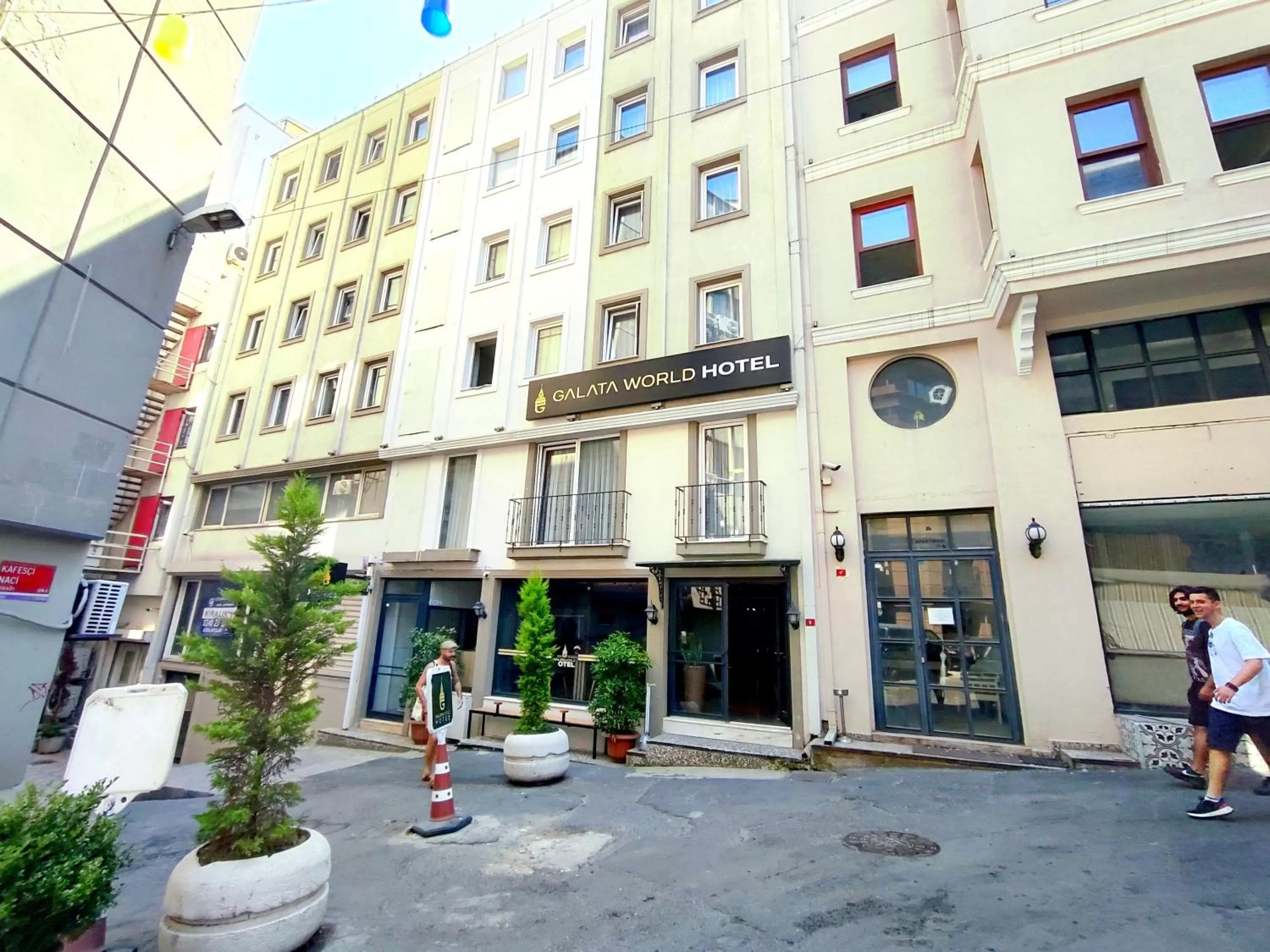 Property building in Galata World Hotel