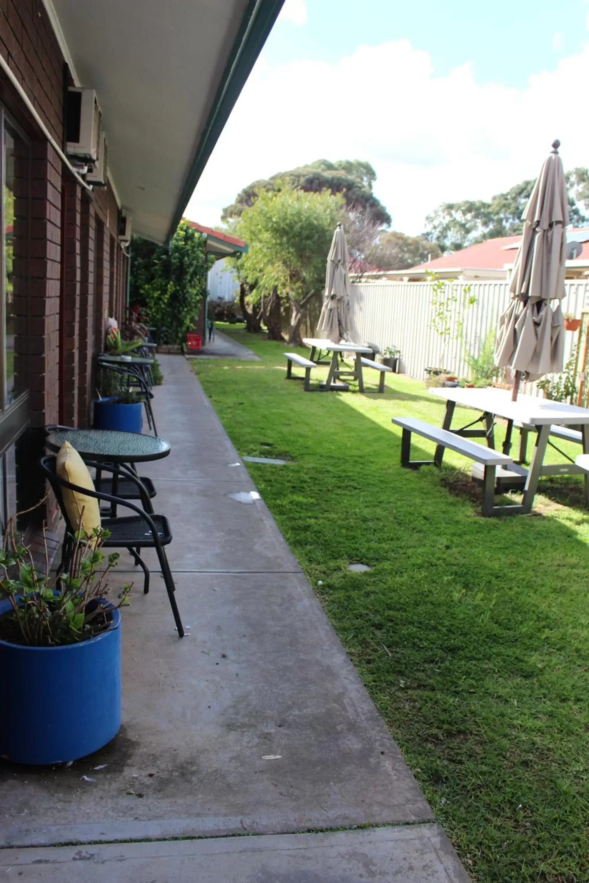 BBQ facilities in Pavlos Motel