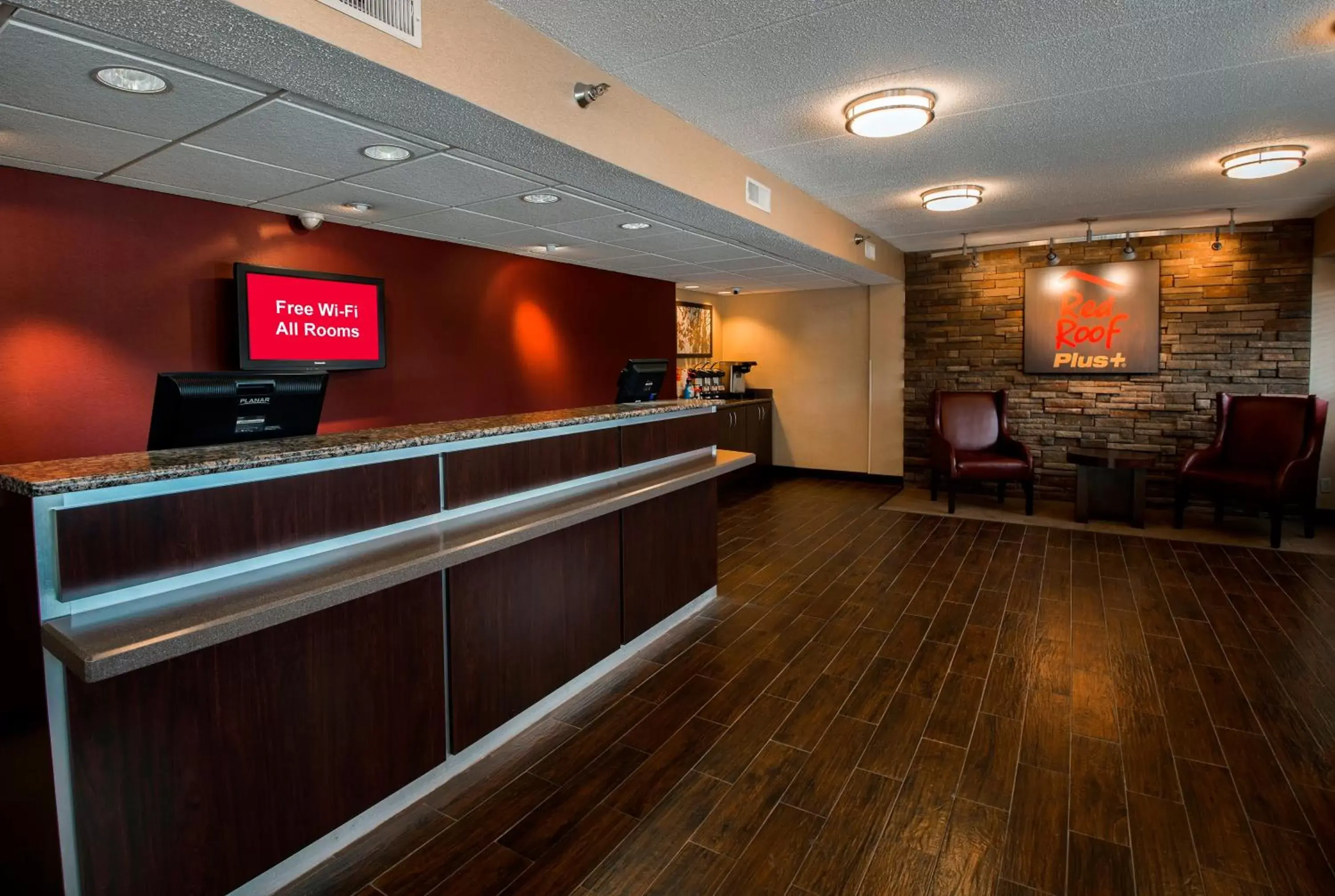 Lobby or reception in Red Roof Inn PLUS+ Chicago - Naperville Lobby or reception in Red Roof Inn PLUS+ Chicago - Naperville
