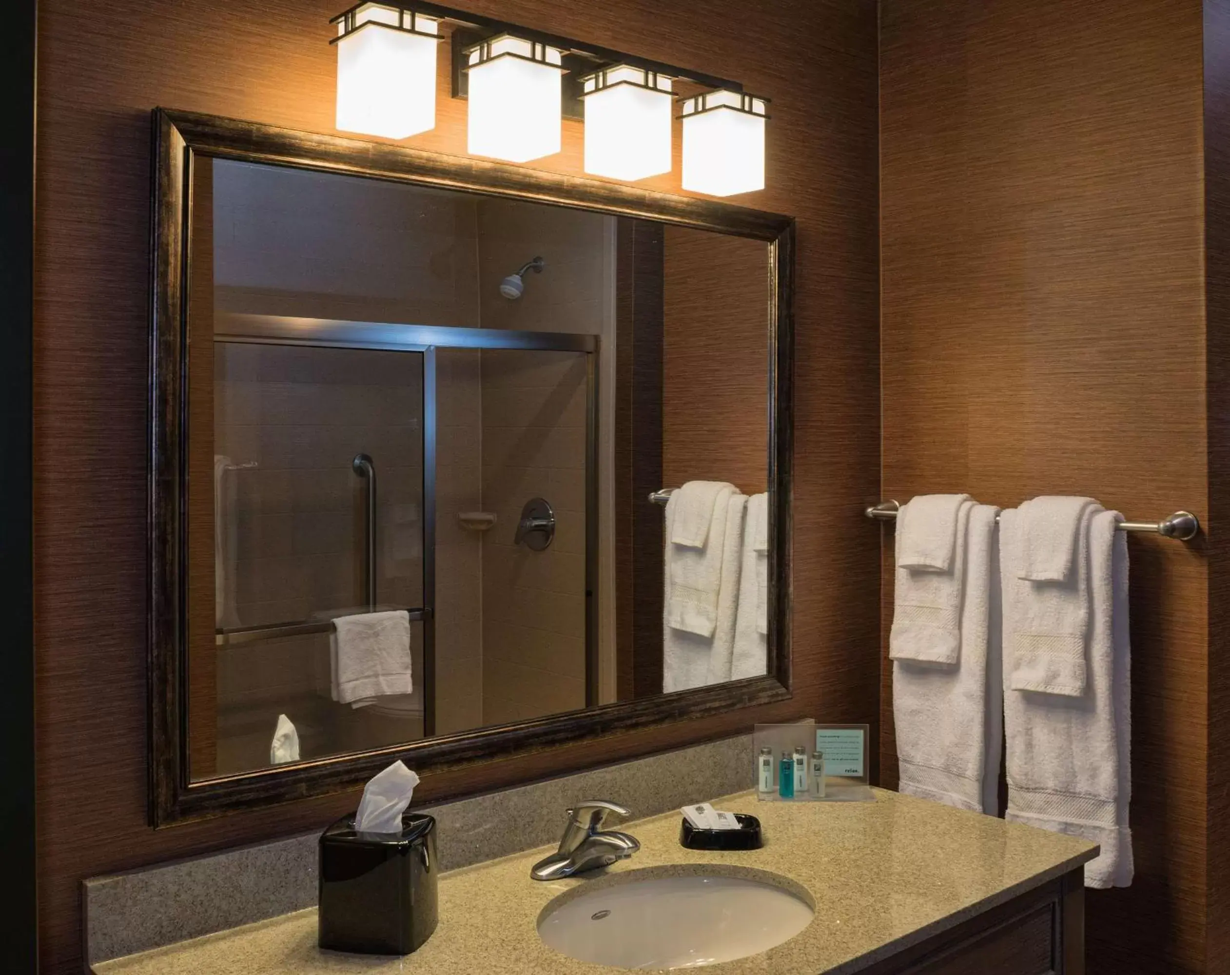 Living room, Bathroom in Hampton Inn & Suites Springdale/Zion National Park