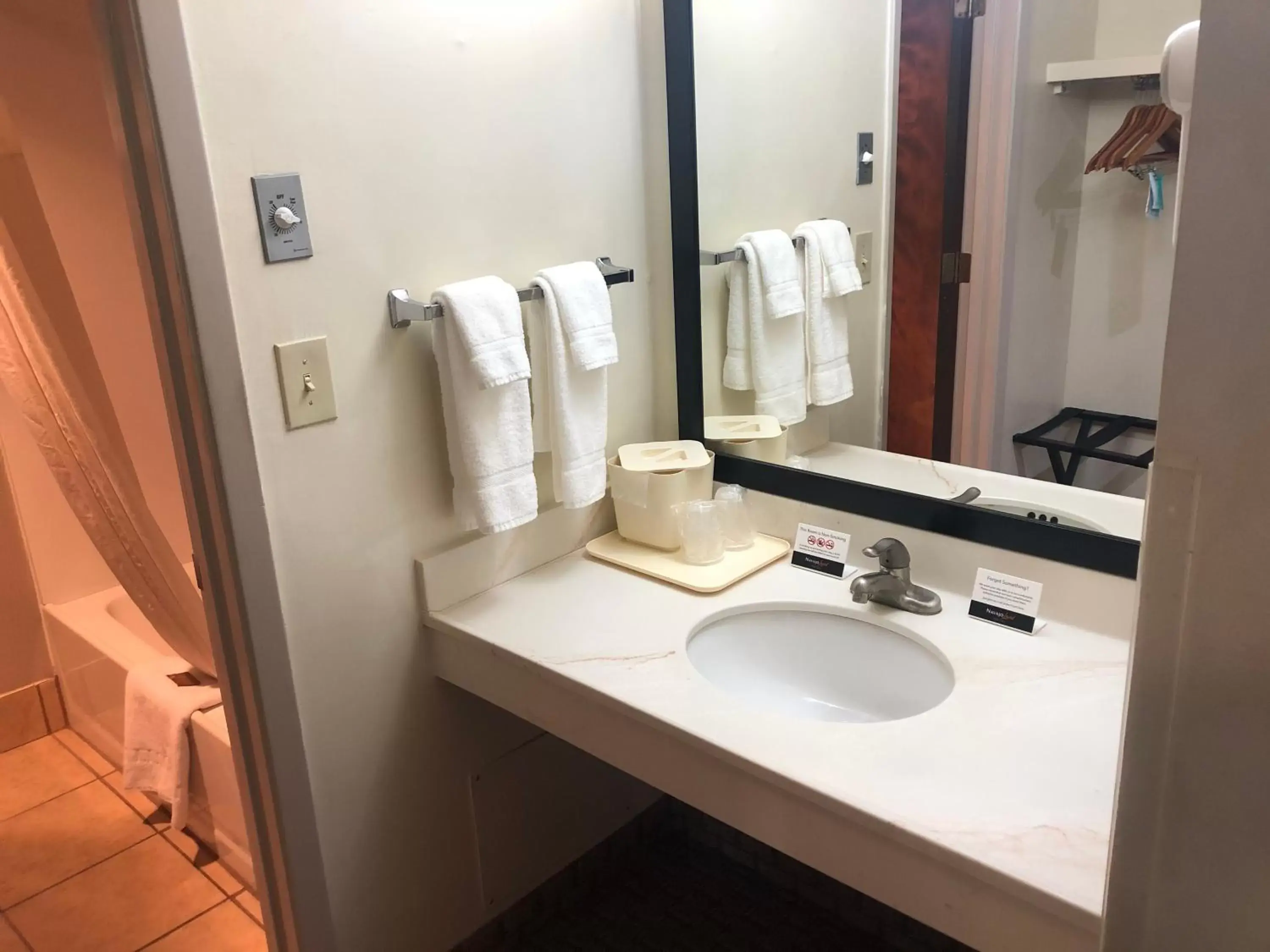 Bathroom in NavajoLand Hotel