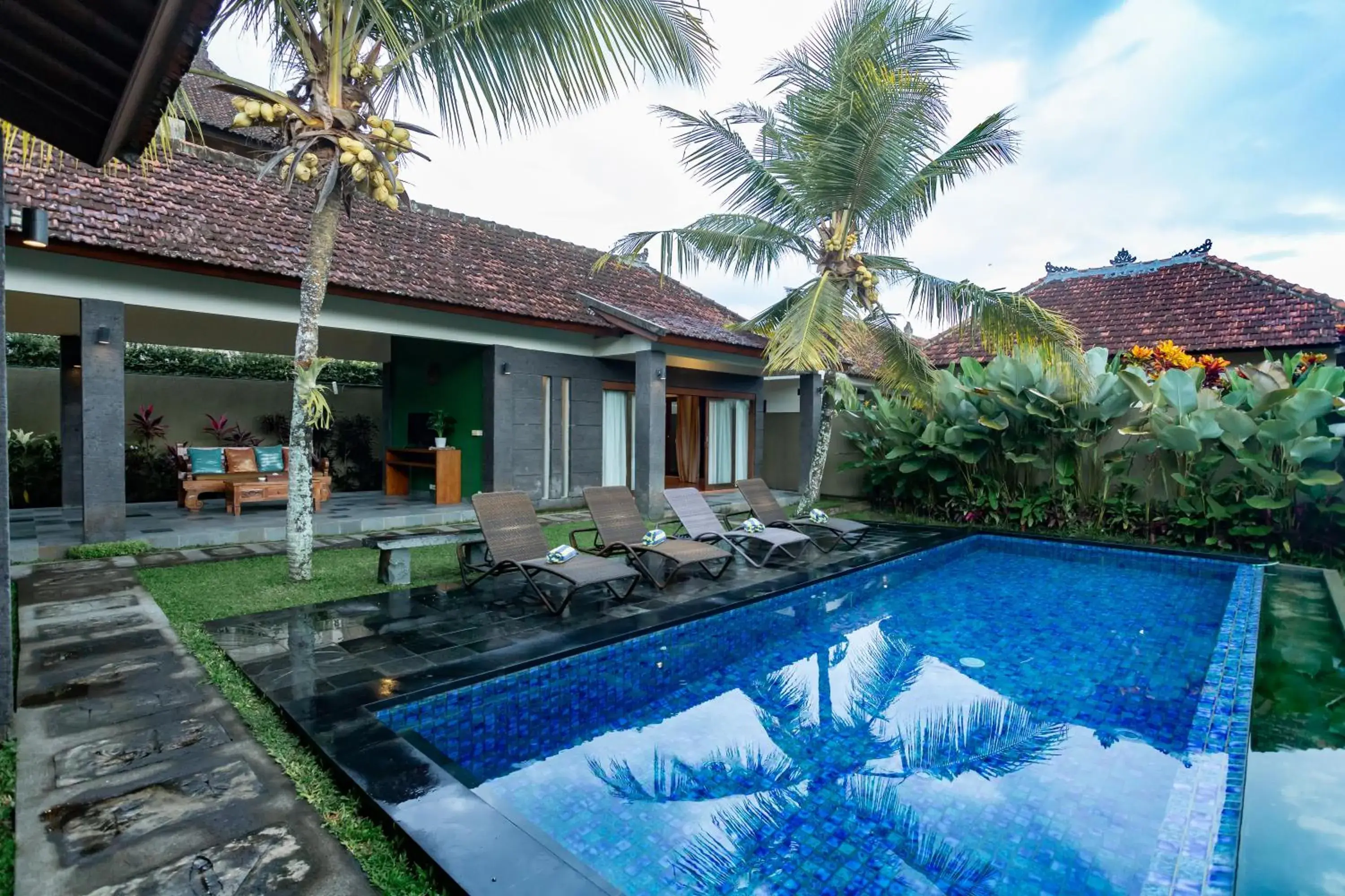 Pool view, Swimming Pool in Ubud Heaven Sayan Villa