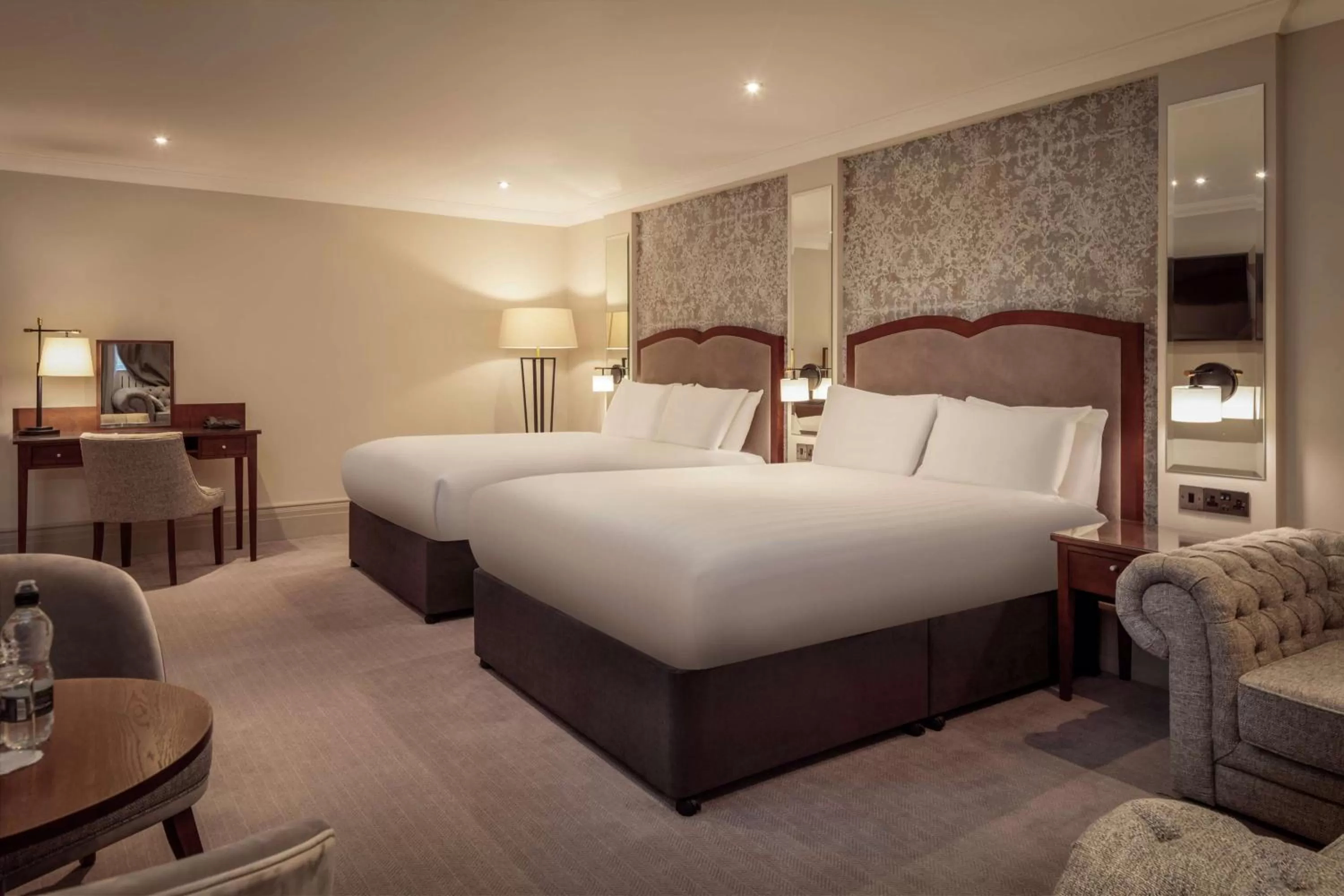 Bed in DoubleTree by Hilton Harrogate Majestic Hotel & Spa