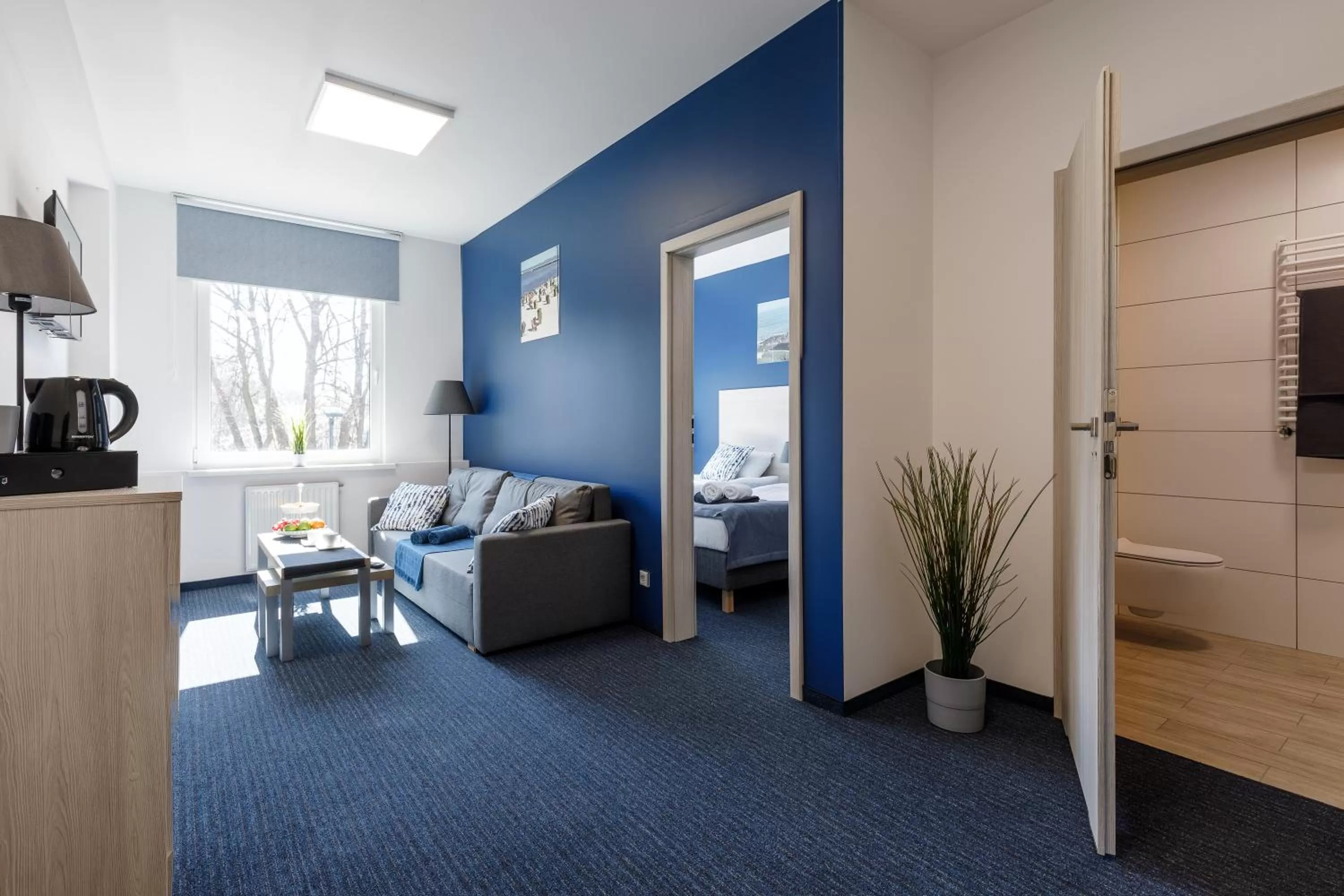 Living room in AQUA HOUSE