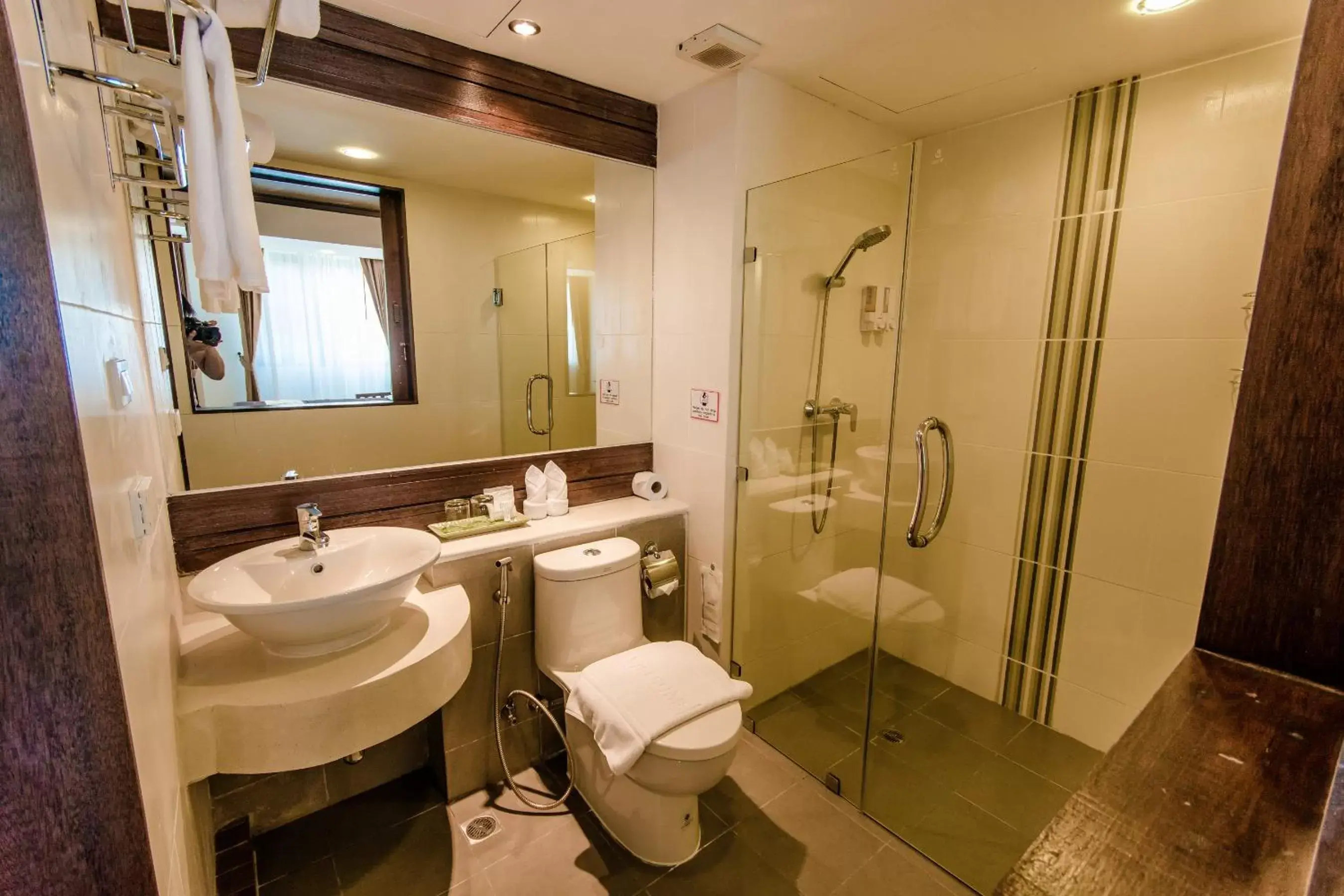 Bathroom in Goldenbell Hotel Chiangmai