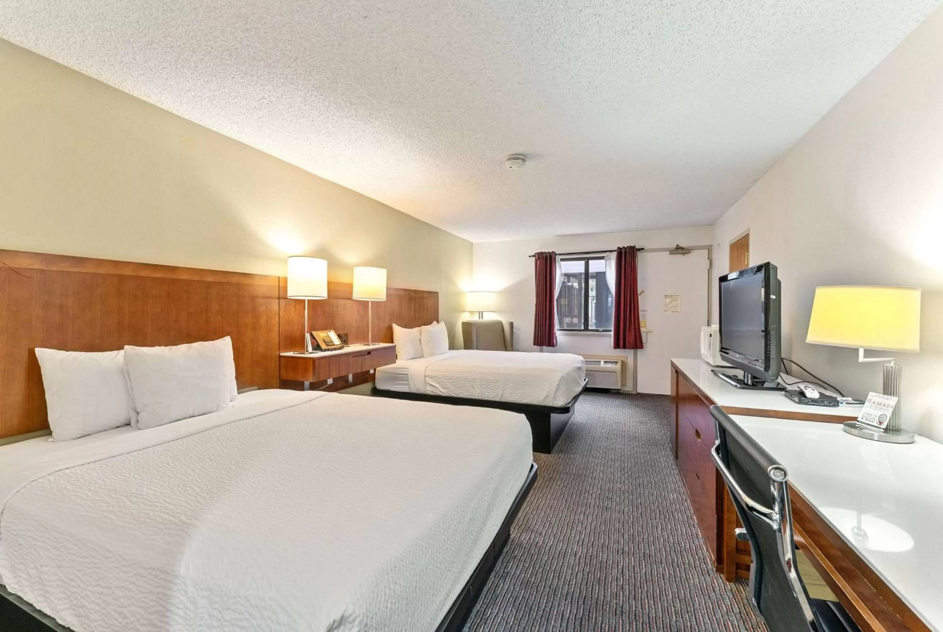 Bed in Ramada by Wyndham Cedar City