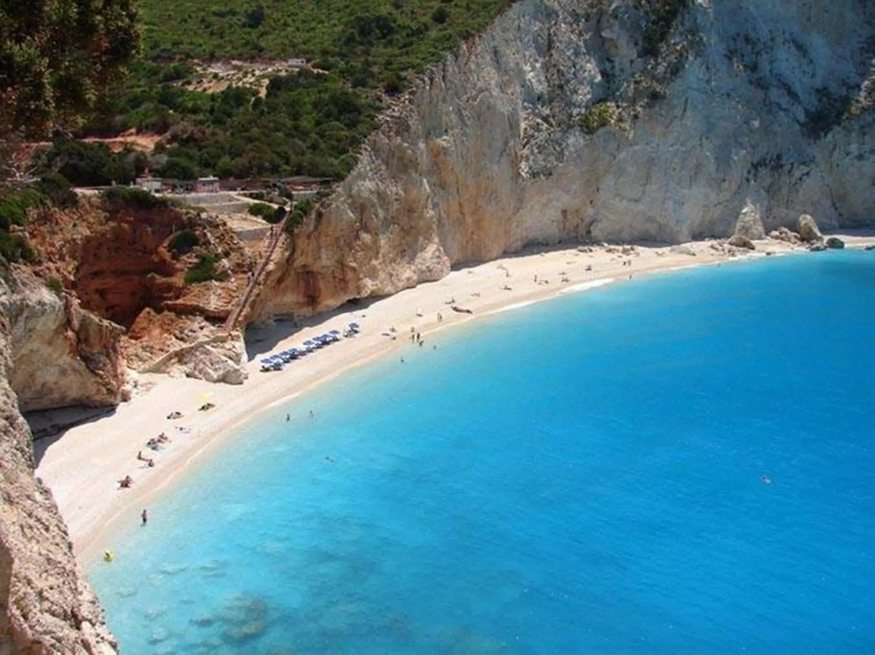 Beach, Bird's-eye View in Ionion Star Hotel