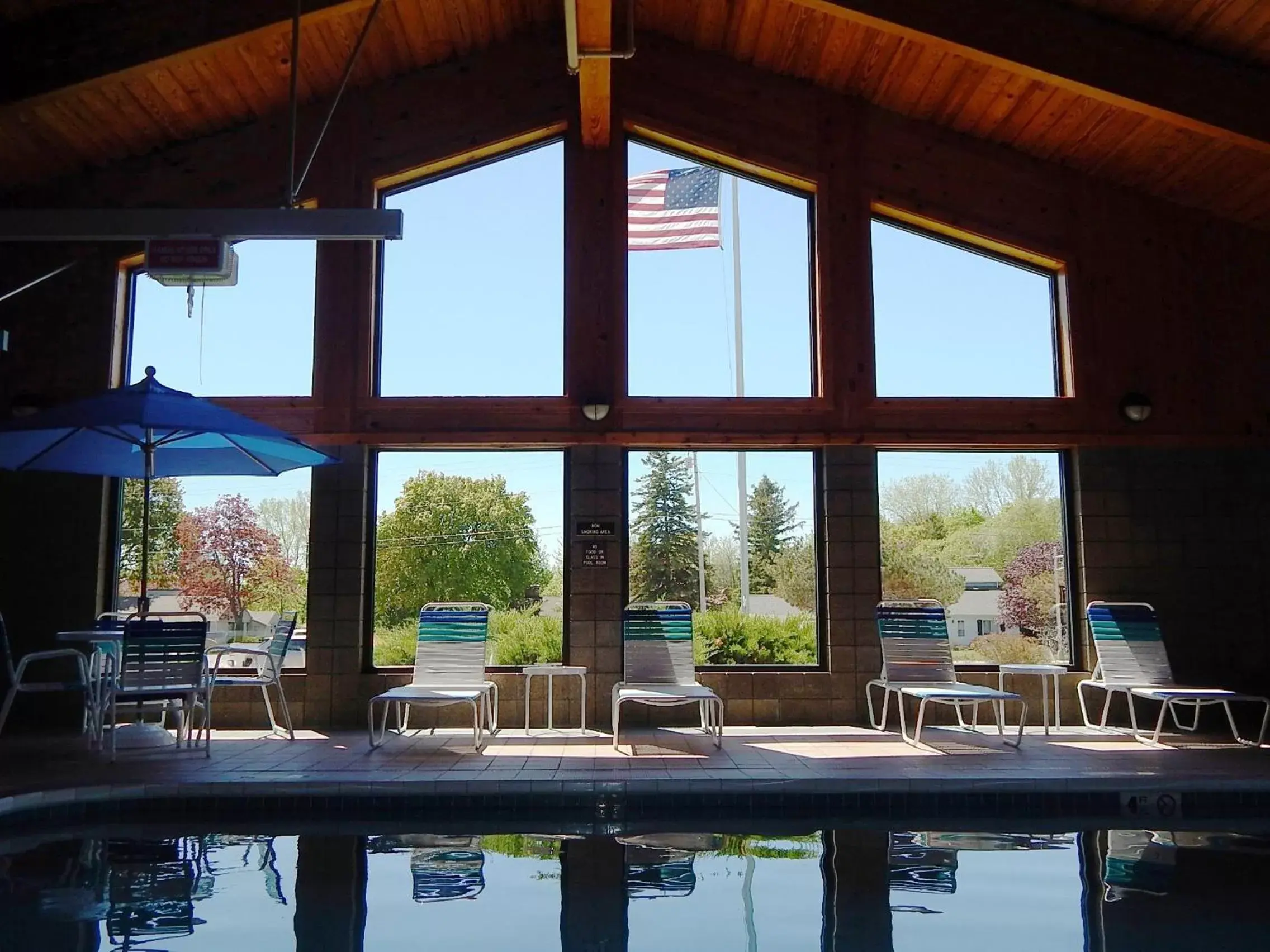 Swimming pool in AmericInn by Wyndham Sturgeon Bay