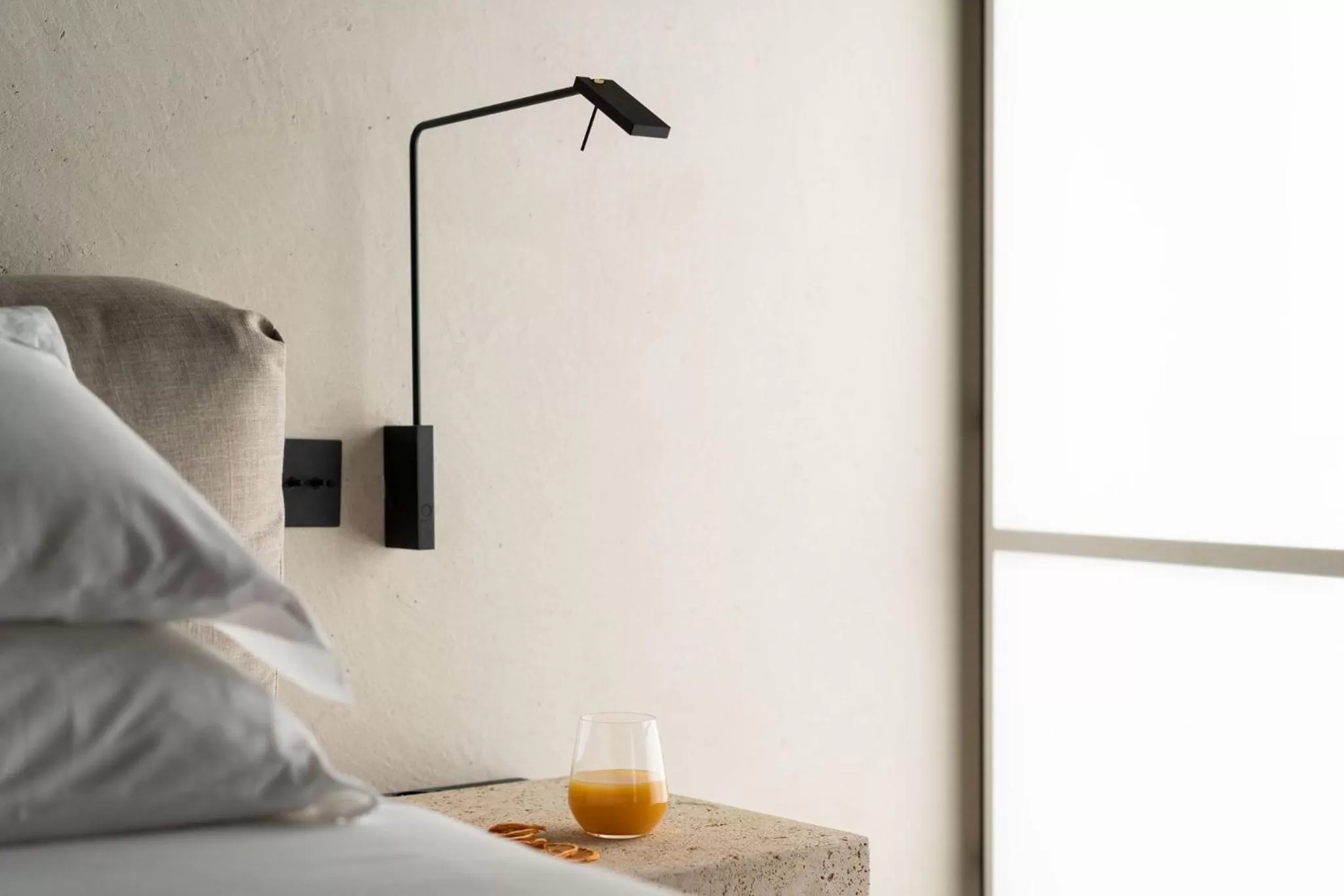 Decorative detail, Bed in Hotel Scenario