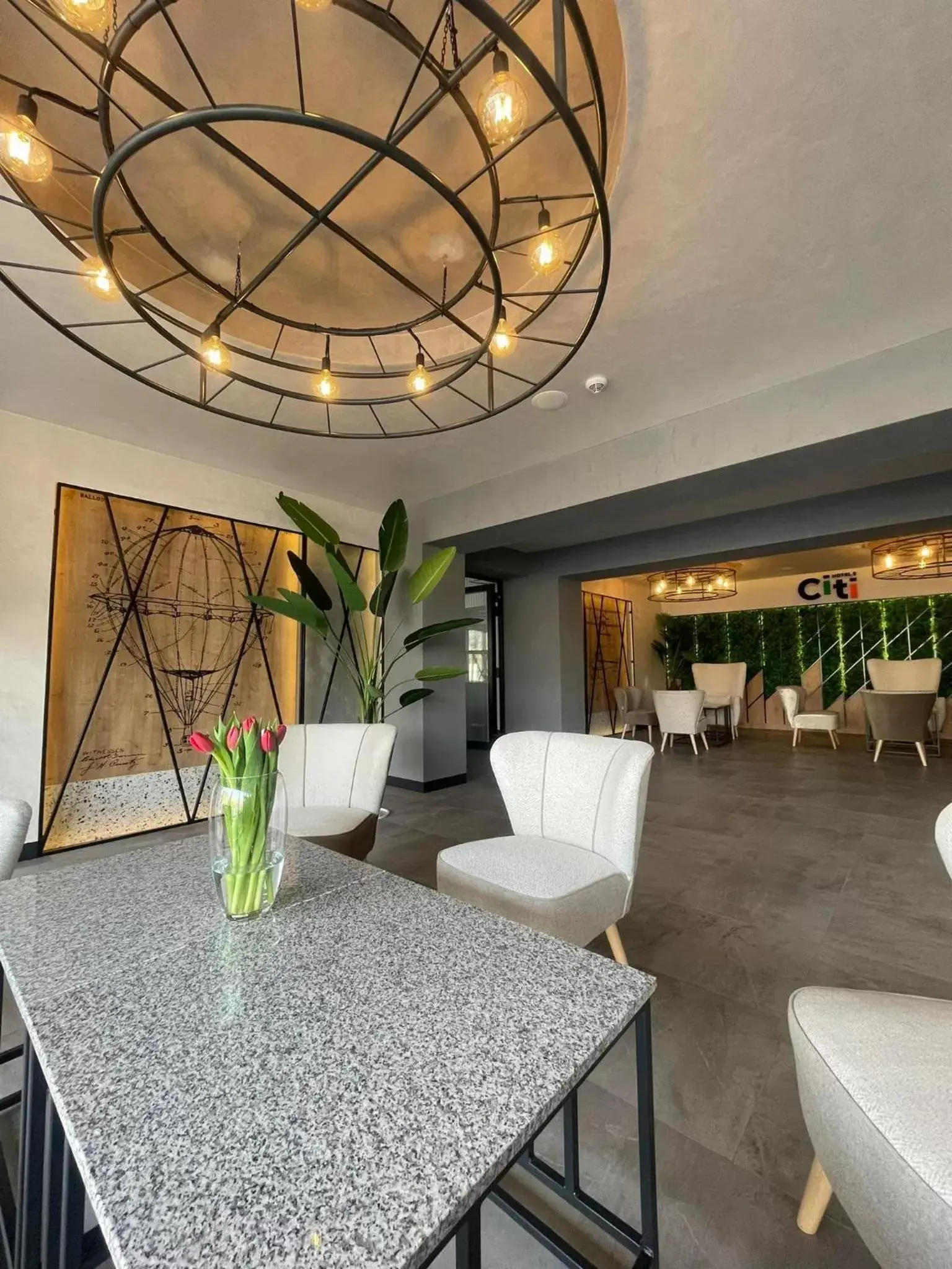 Lobby or reception in Citi Hotel's Łódź Lobby or reception in Citi Hotel's Łódź